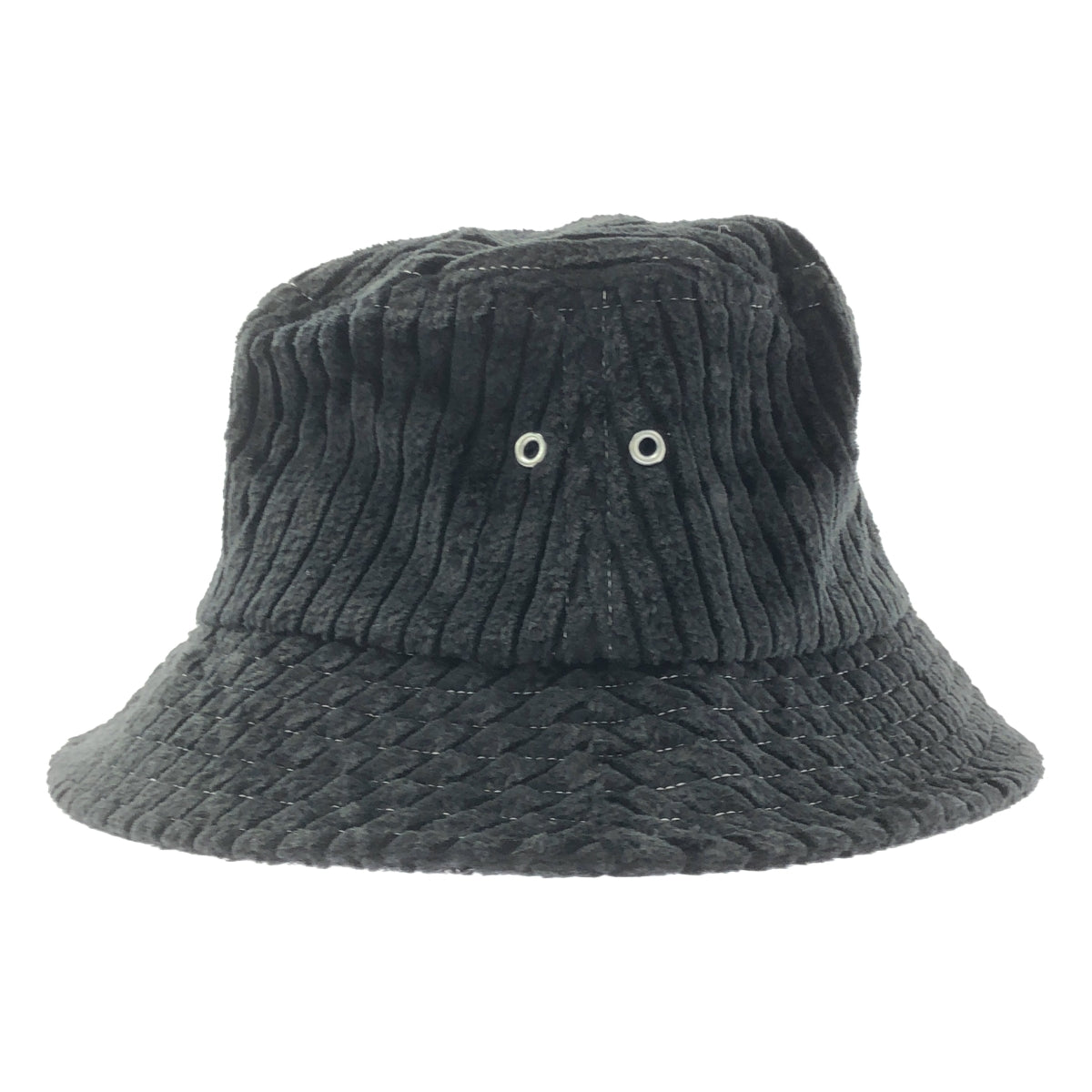 【美品】  BASICKS / ベイシックス | ワンポイントロゴ バケットハット 帽子 | S | black | レディース