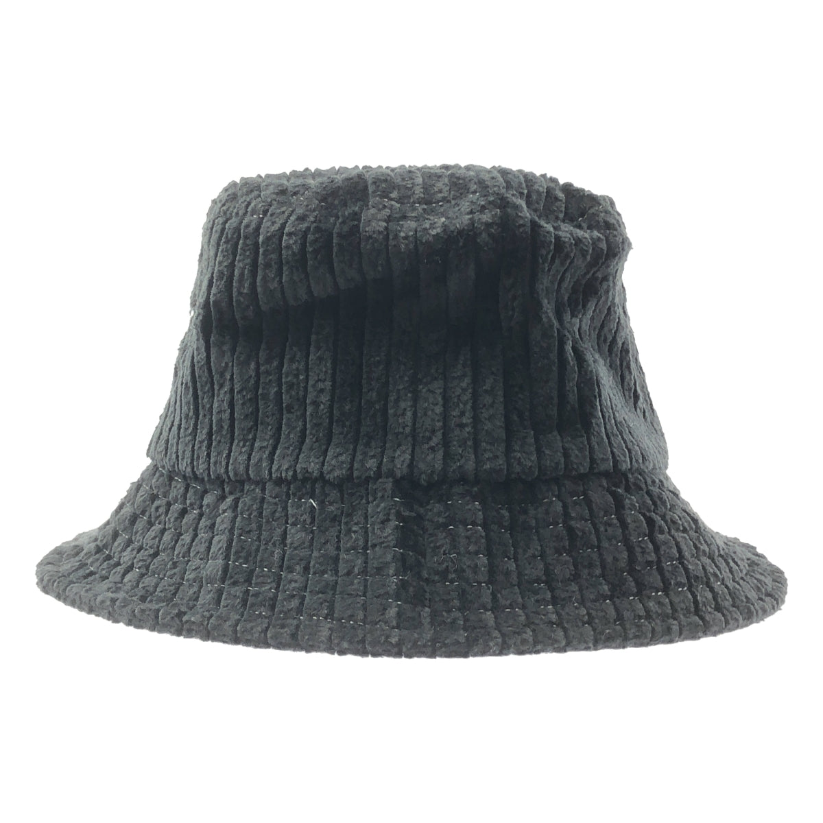 【美品】  BASICKS / ベイシックス | ワンポイントロゴ バケットハット 帽子 | S | black | レディース