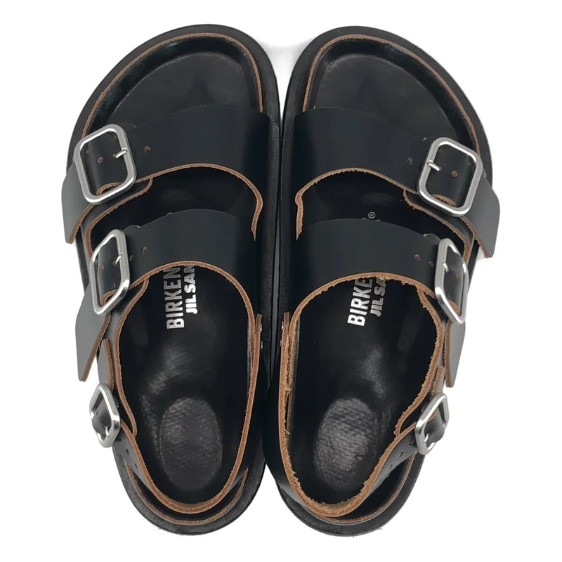 JIL SANDER+ / ジルサンダープラス | ×BIRKENSTOCK / MILANO レザーサンダル | 38 | レディース
