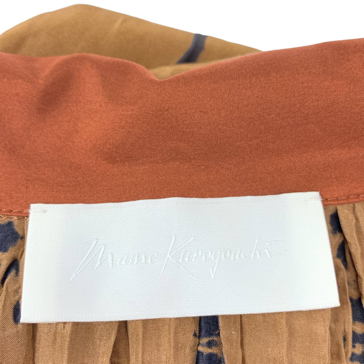 Mame Kurogouchi / 마메쿠로고우치 | 2023SS | Arimatsu Shibori Ombre Dyed Silk Shirt Dress 아리마츠 조리개 실크 셔츠 원피스 | 2 |