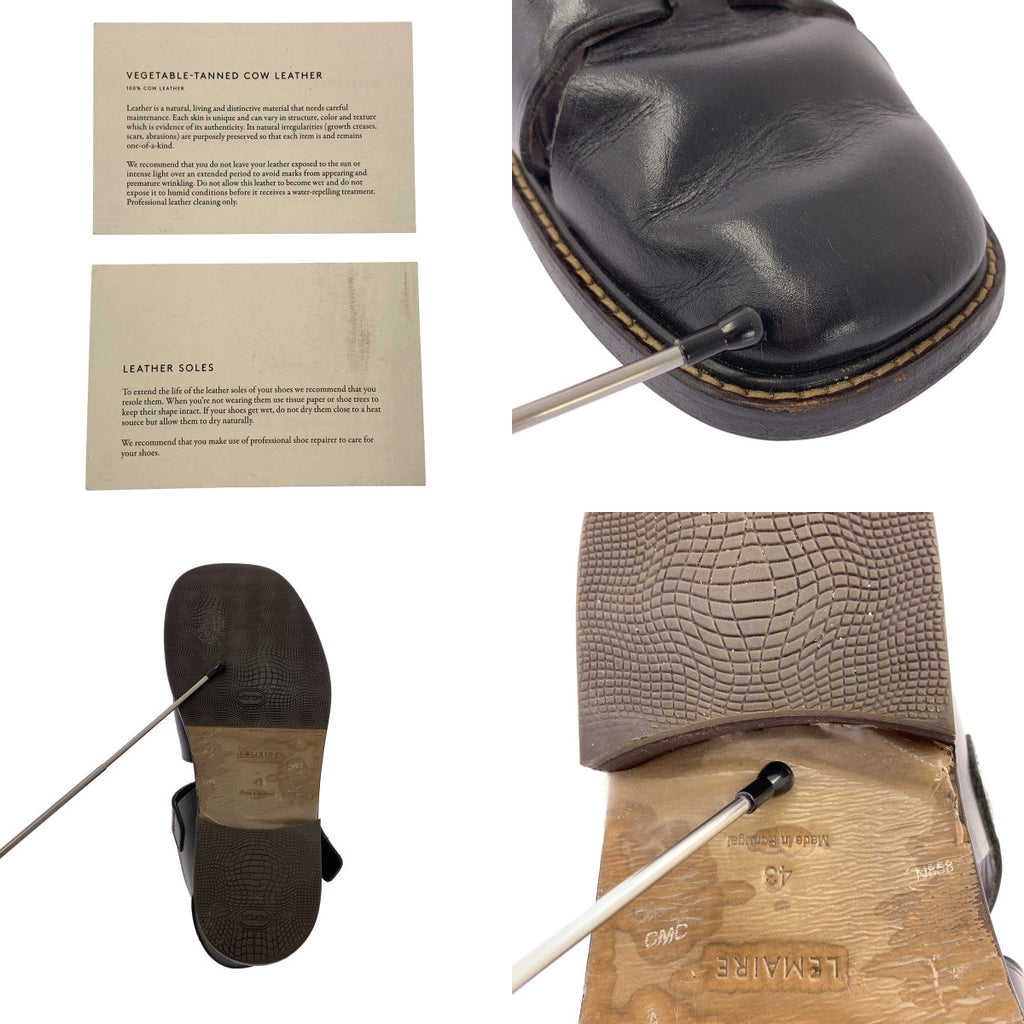 LEMAIRE / ルメール | Fisherman Sandal レザー サンダル | 43 | メンズ