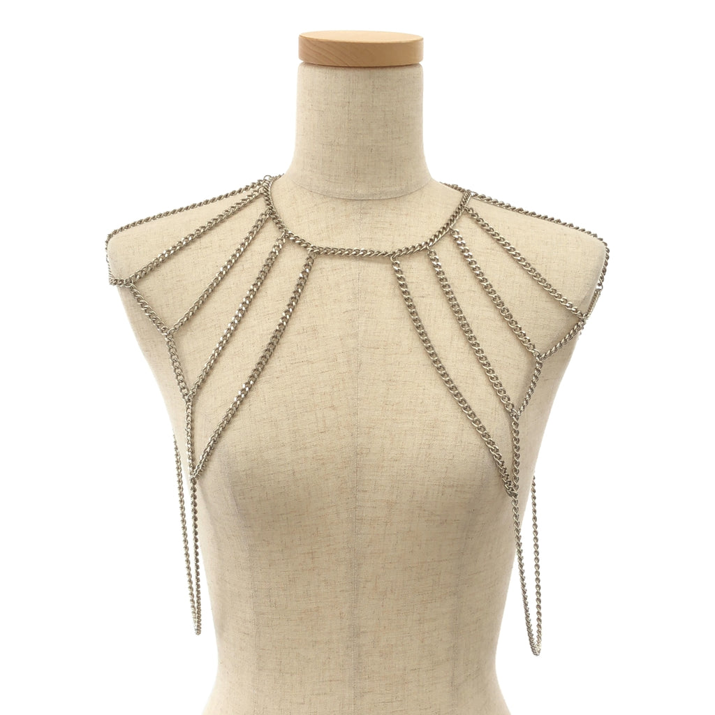 FUMIE=TANAKA / フミエタナカ | 2024AW | chain shoulder nec チェーン ショルダー ネックレス | F |