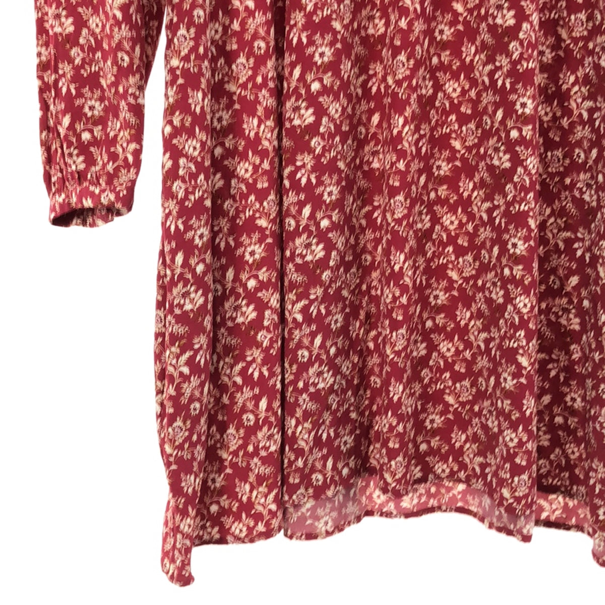 [狀況良好] COMPTOIR DES COTONNIERS |花卉印花洋裝 | XS |粉紅色/白色/橘色|女性的