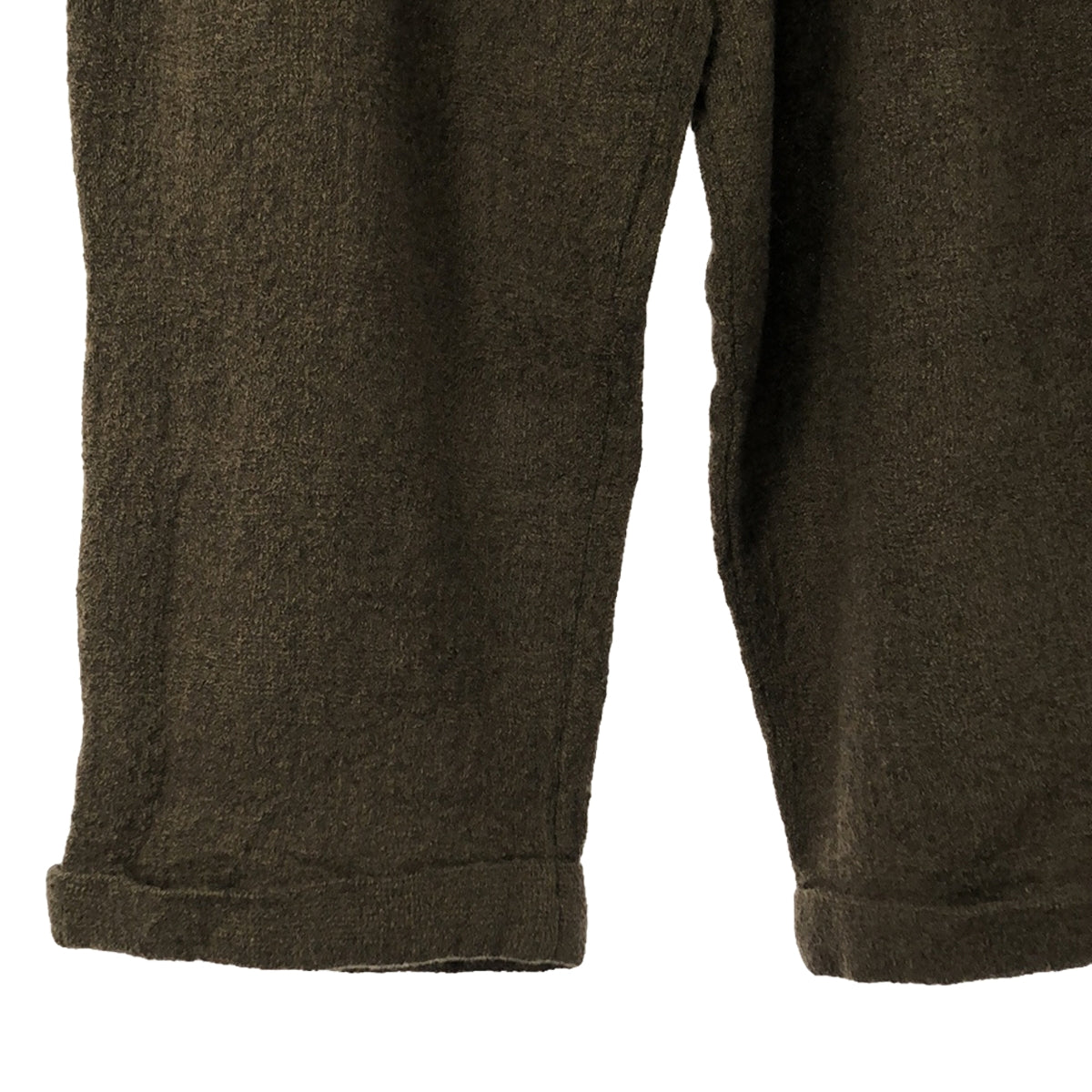 WRIGHT&amp;DOYLE / 萊特與道爾 | 2022秋冬 | BEAULIEU 雙褶長褲 羊毛雙褶長褲 | 1 |菸草 |男士