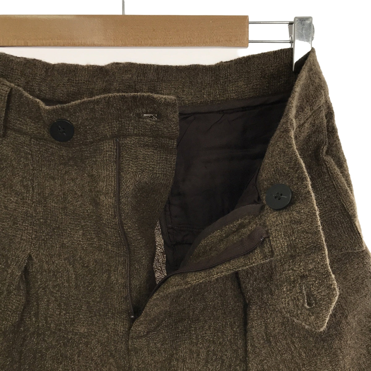 WRIGHT&amp;DOYLE / Light and Doyle | 2022AW | BEAULIEU DOUBLE PLEAT TROUSERS Wool 2-pleat trousers | 1 | Tobacco | Men's