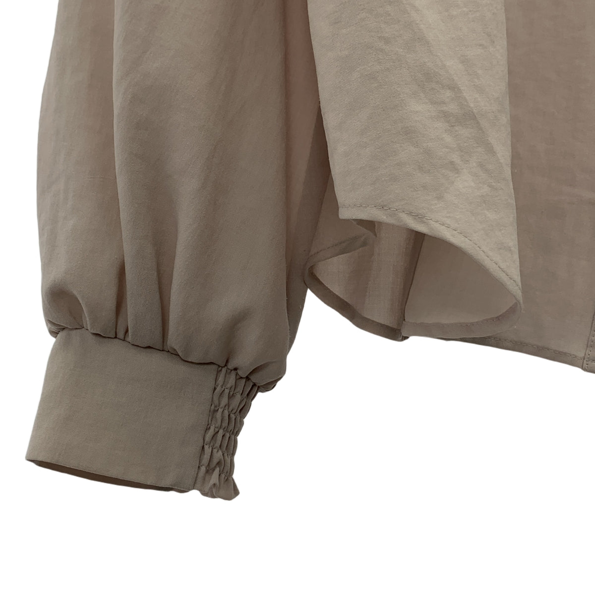 UNITED TOKYO | 不對稱設計襯衫 | F | 米色 | 女款