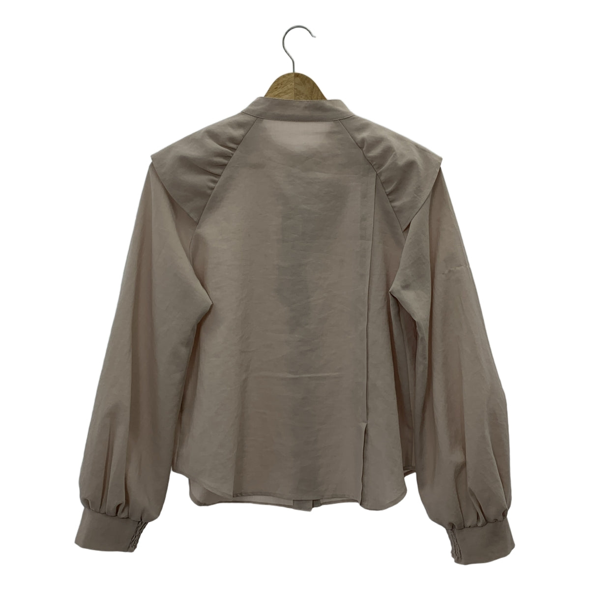 UNITED TOKYO | 不對稱設計襯衫 | F | 米色 | 女款