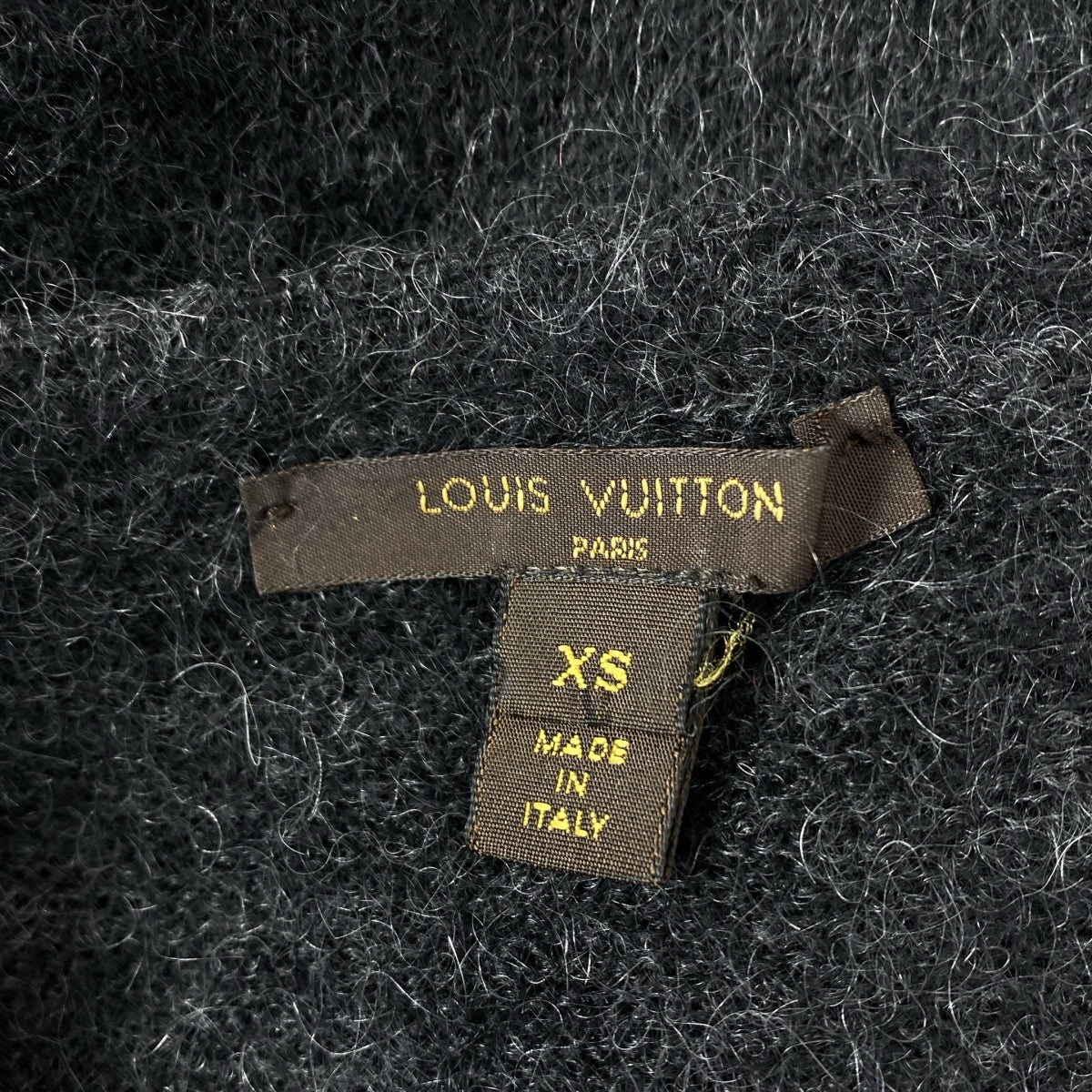 Louis Vuitton | 馬海毛亮片針織洋裝 | XS | 女款