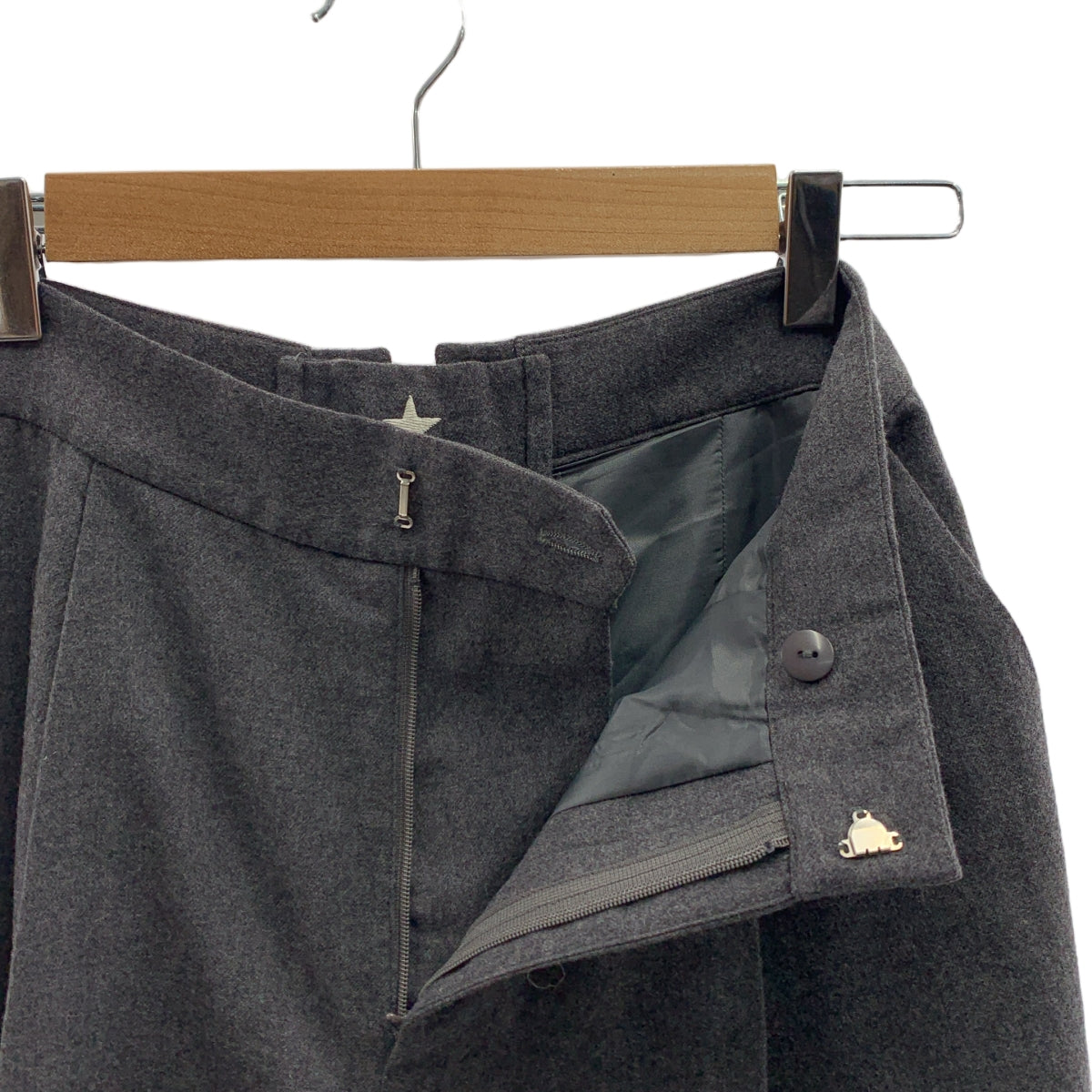 CLANE / クラネ | × CONVERSE TOKYO  レースアップ ワイド パンツ | 3 | グレー | レディース