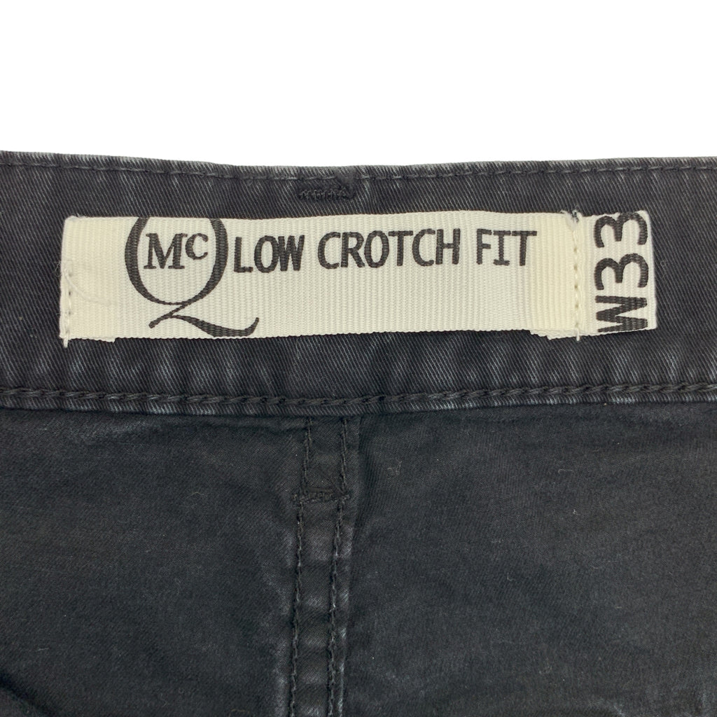 McQ / 맥큐 알렉산더 맥퀸 | LOW CROTCH FIT 테이퍼드 팬츠 | W33 |