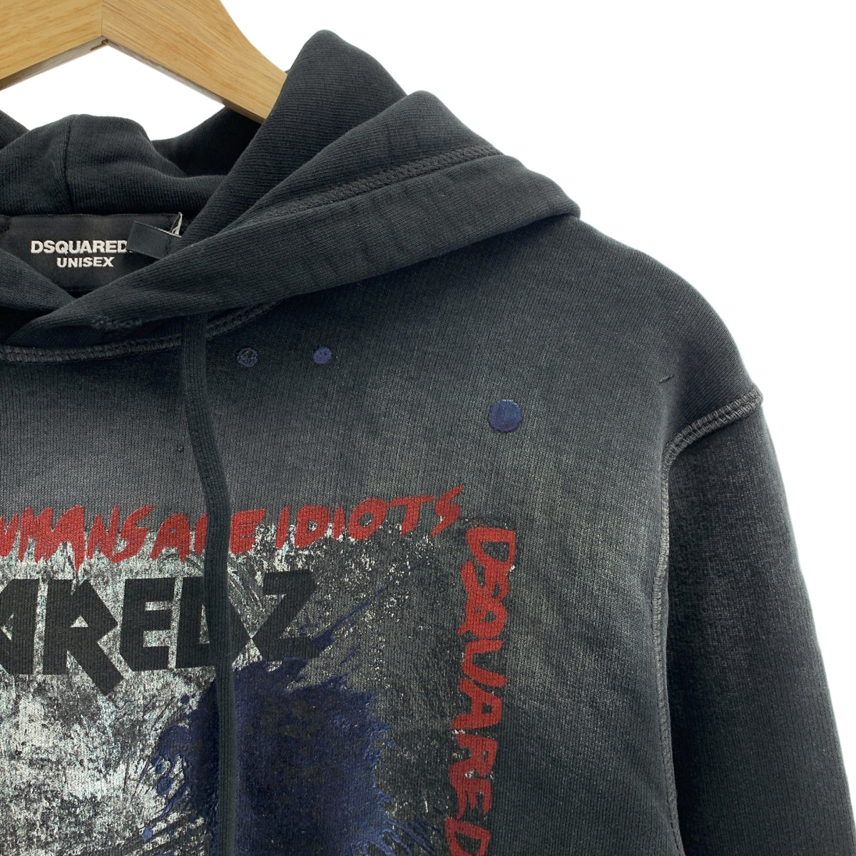 DSQUARED2 | 雙面印花連帽衛衣 / 男女通用 | XS | 男款