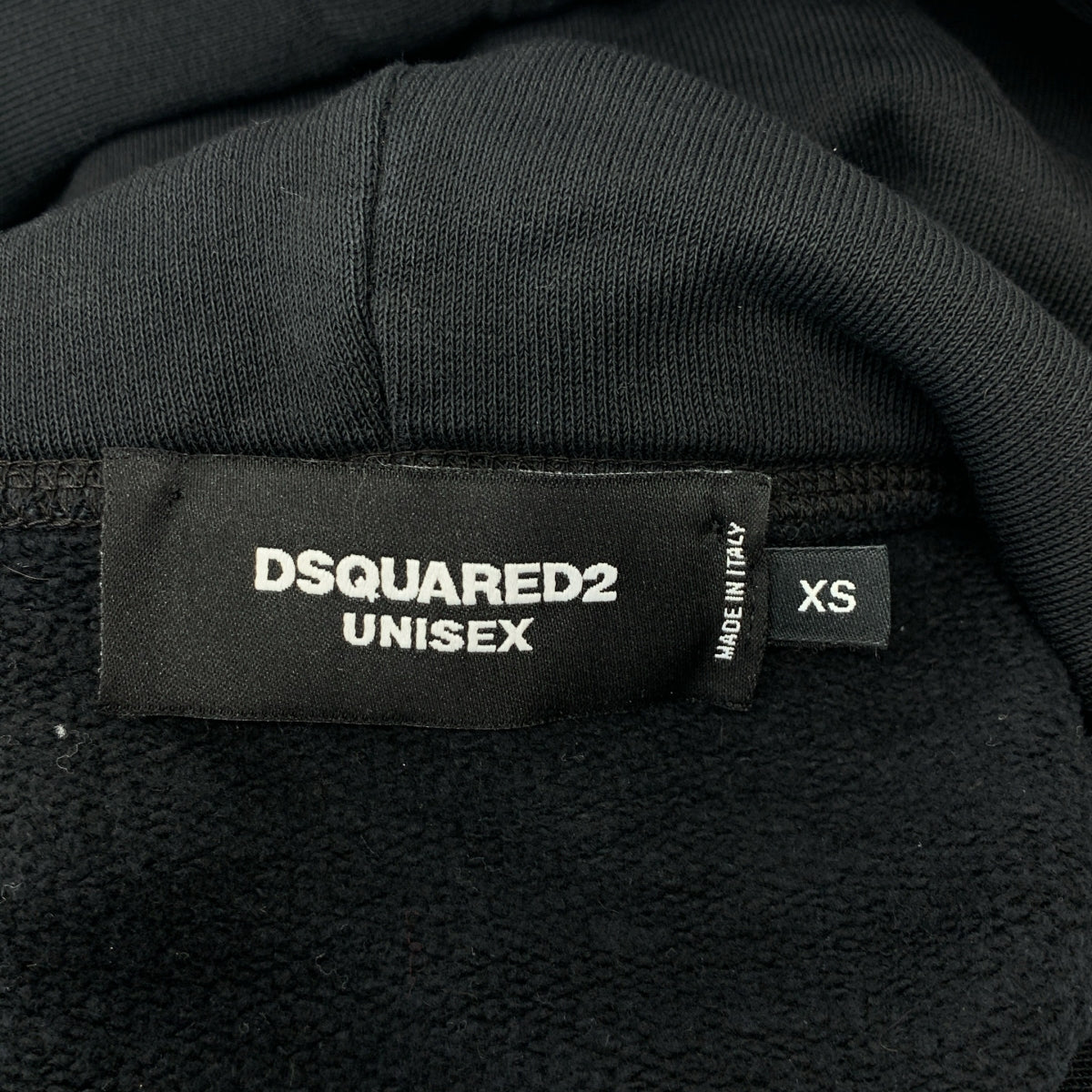 DSQUARED2 / 디 스퀘어 | 양면 인쇄 스웨트 후디 / 유니섹스 | XS | 남성