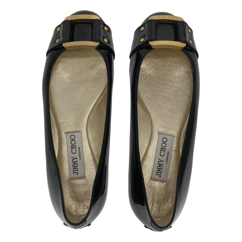JIMMY CHOO / 지미추 | 특허 버클 라운드 투 펌프스 | 37 |