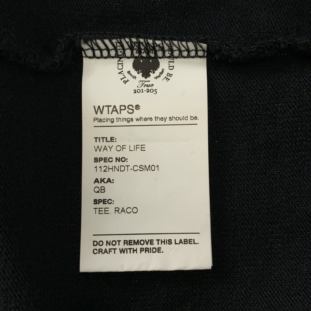 WTAPS / ダブルタップス | TEE RACO ナンバリング フットボールTシャツ | 1 | メンズ