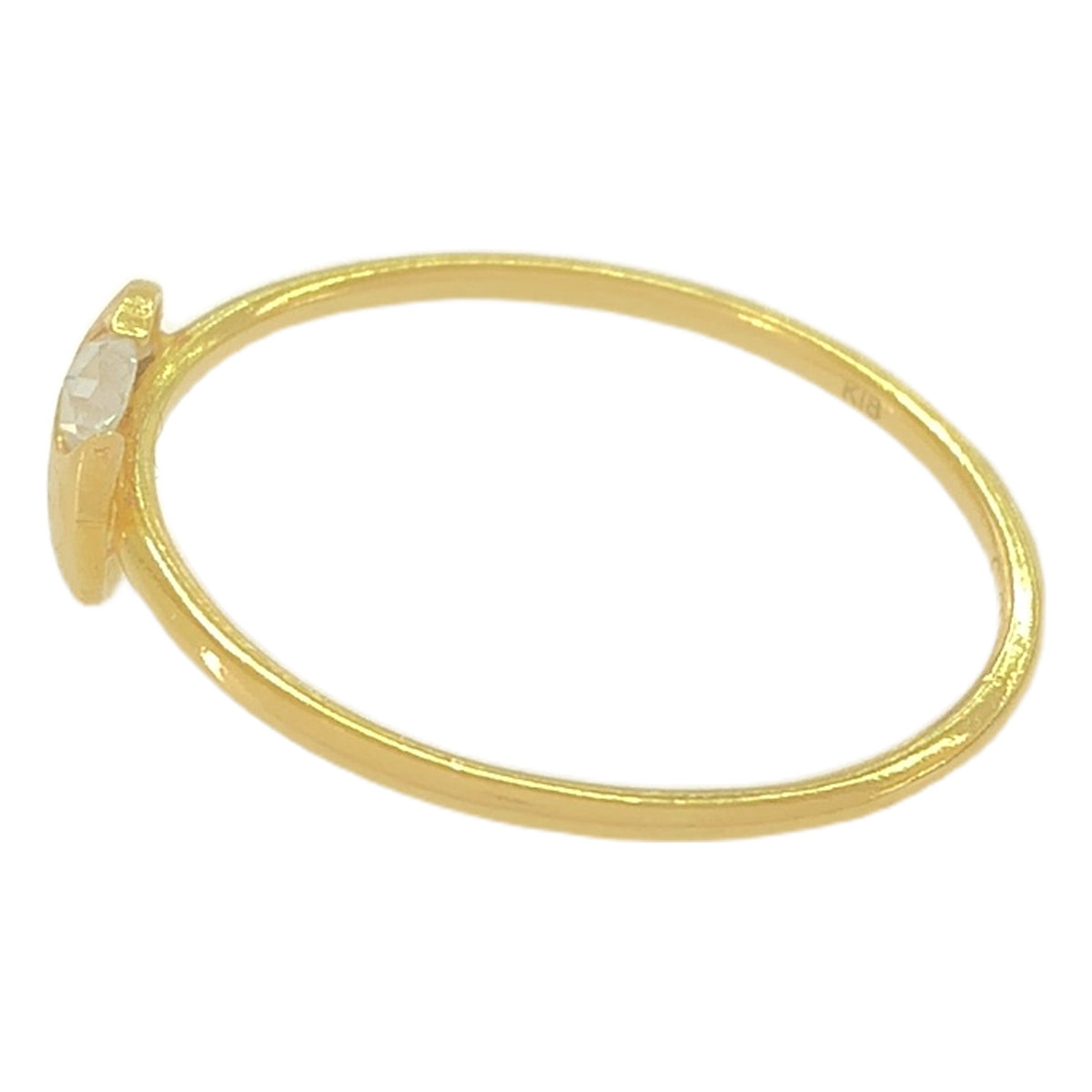 GICLAT / ギクラ | 月 リング ダイヤモンド K18YG Diamond | ゴールド | レディース