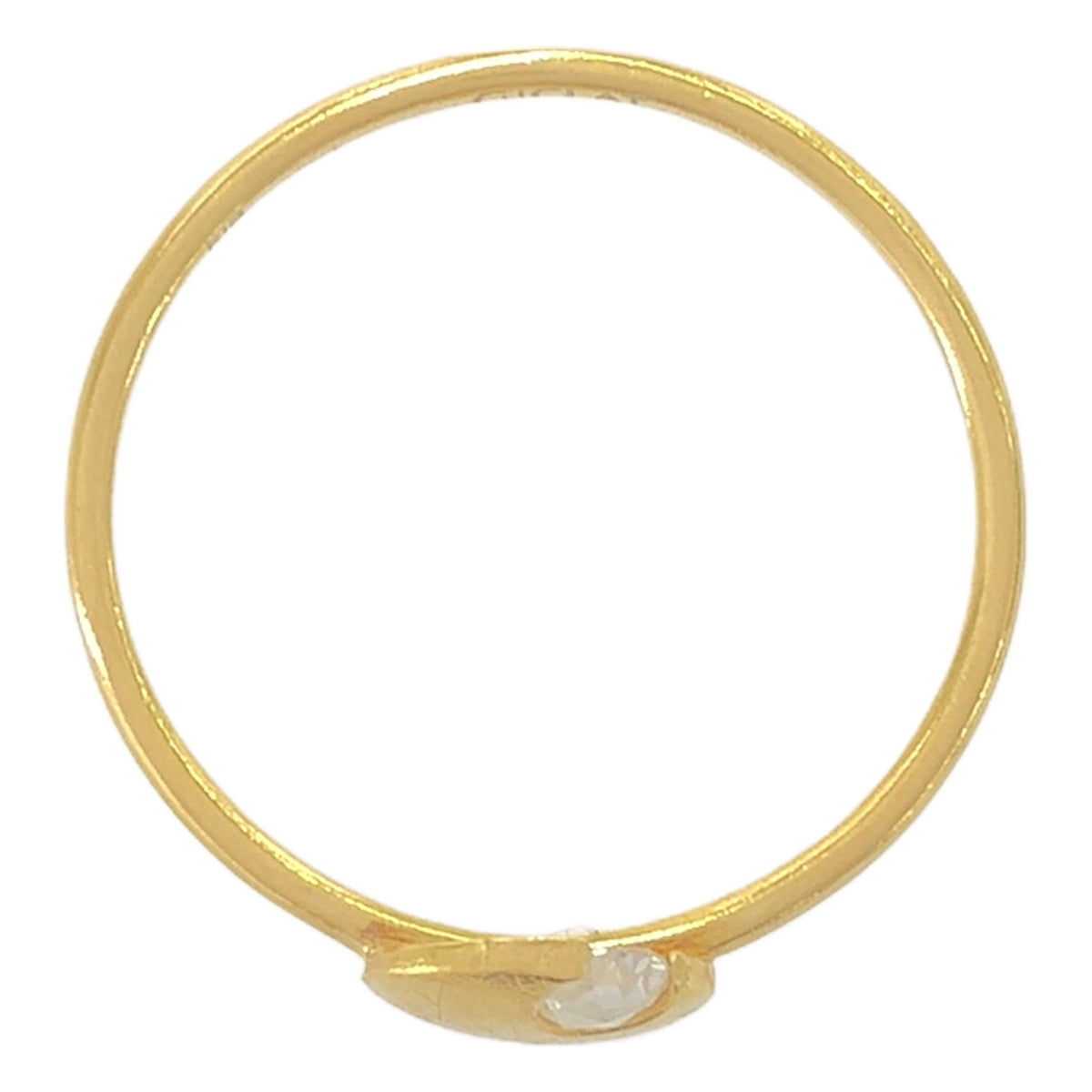 GICLAT / GICLAT | Moon Ring Diamond K18YG Diamond | Gold | Women's