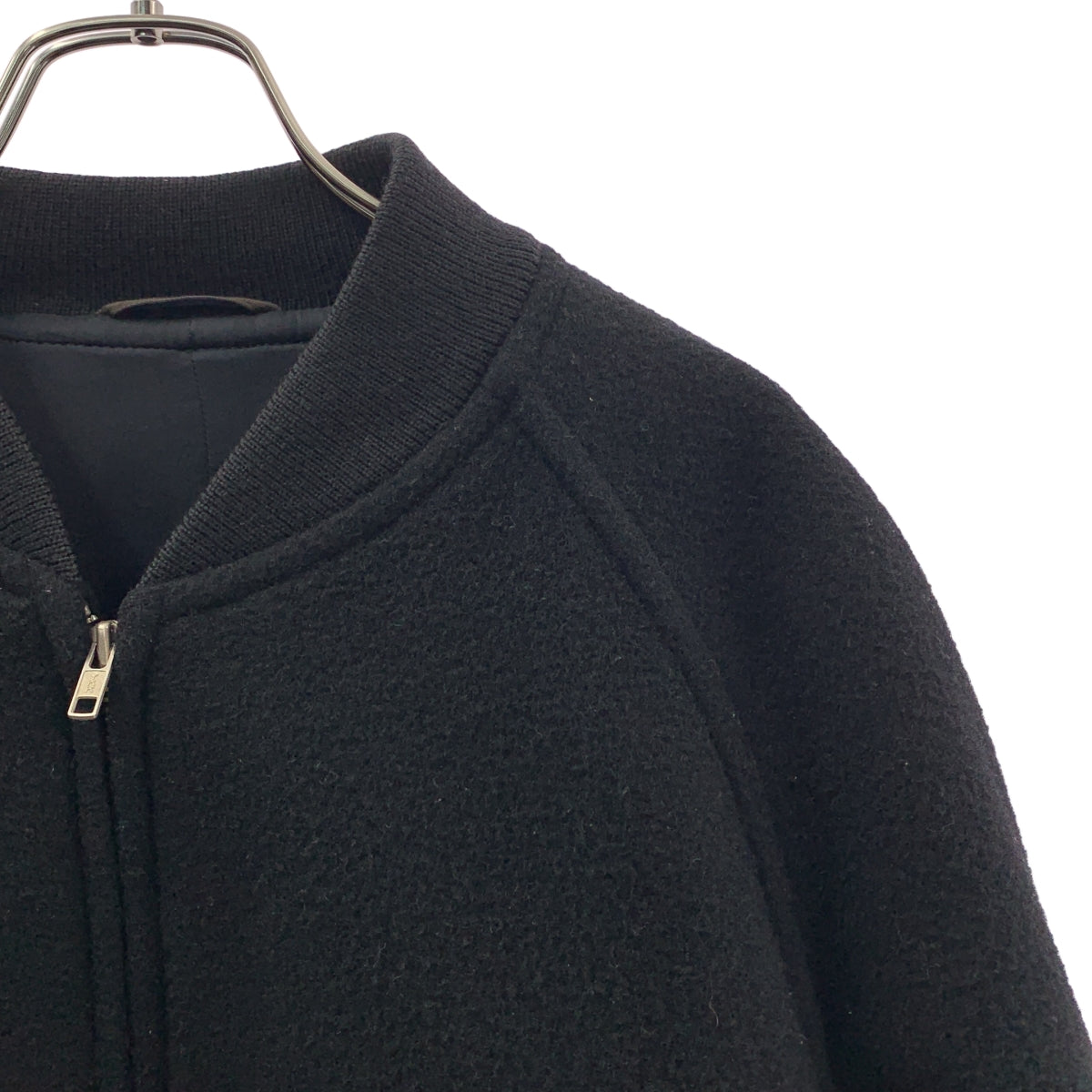 COMME des GARCONS HOMME / 콤데 갤슨 옴므 | 1992AW | 울 멜튼 전환 봄버 재킷 | M |