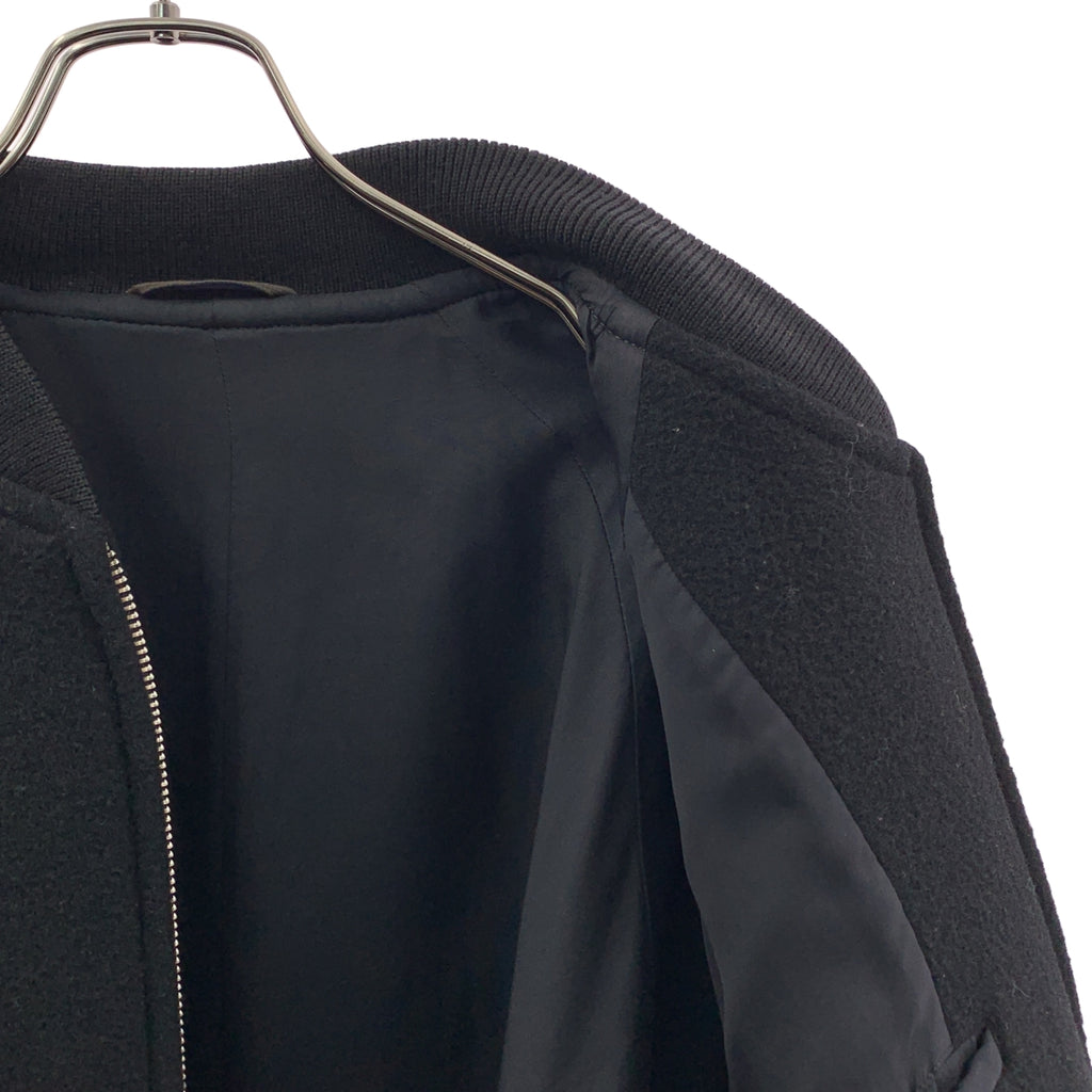 COMME des GARCONS HOMME / 콤데 갤슨 옴므 | 1992AW | 울 멜튼 전환 봄버 재킷 | M |