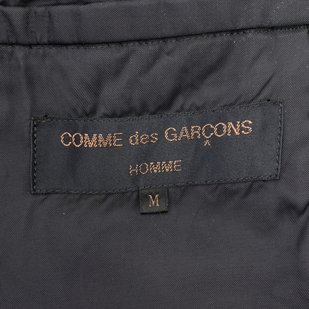 COMME des GARCONS HOMME / 콤데 갤슨 옴므 | 1992AW | 울 멜튼 전환 봄버 재킷 | M |