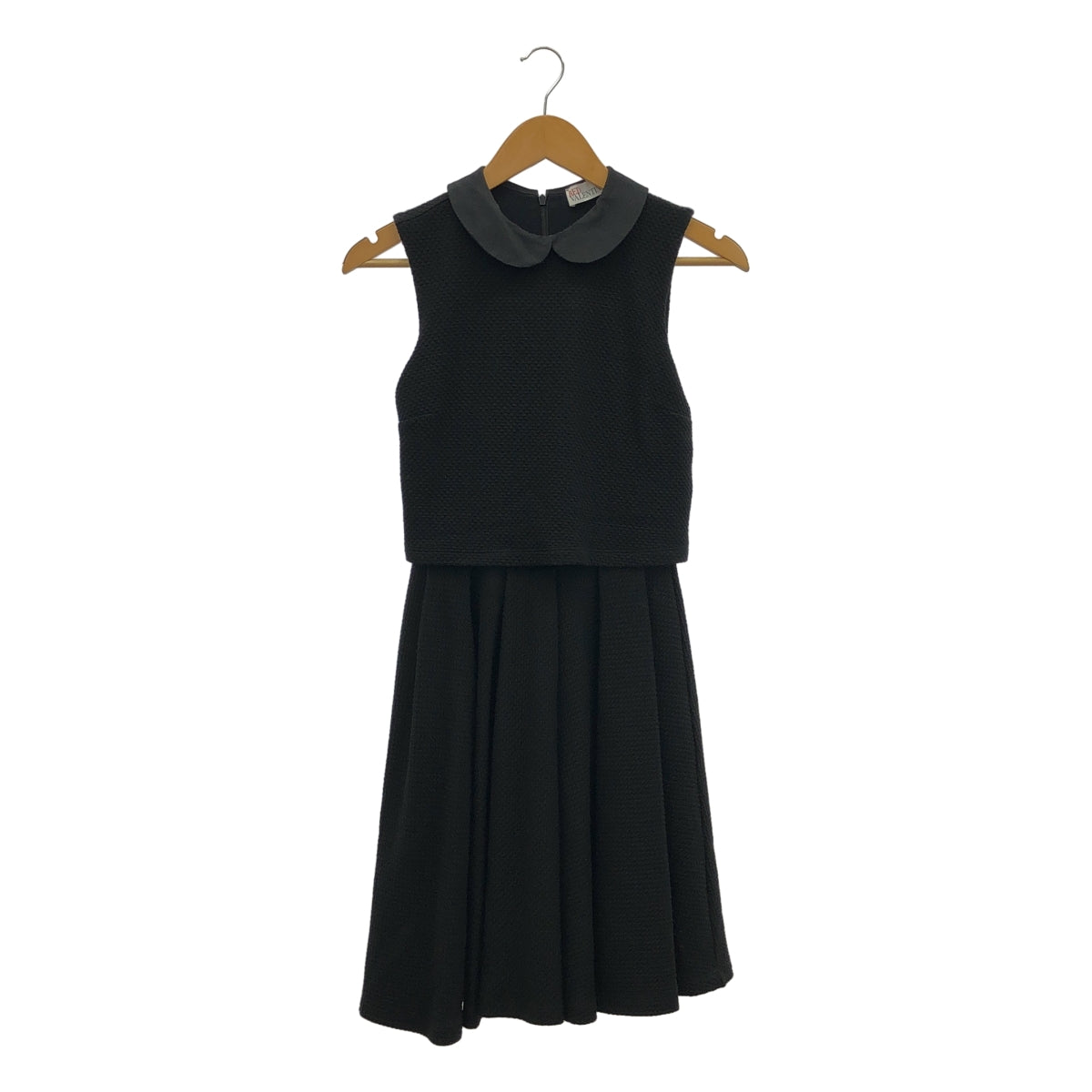 RED VALENTINO 圓領無袖洋裝 | XS | 黑色 | 女款