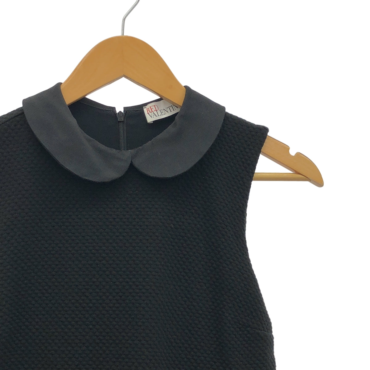RED VALENTINO 圓領無袖洋裝 | XS | 黑色 | 女款