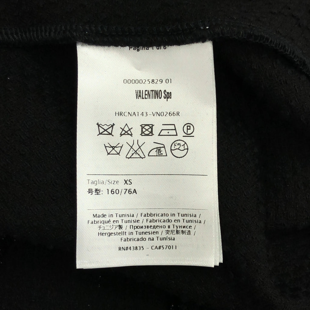 RED VALENTINO 圓領無袖洋裝 | XS | 黑色 | 女款