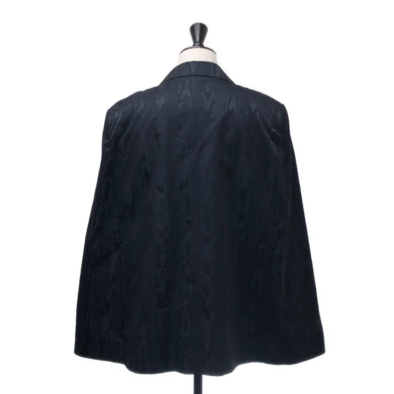 COMME des GARCONS HOMME PLUS / コムデギャルソンオムプリュス | 2023AW | ジオメトリック ダブルブレスト テーラード ポンチョ ジャケット | L | メンズ