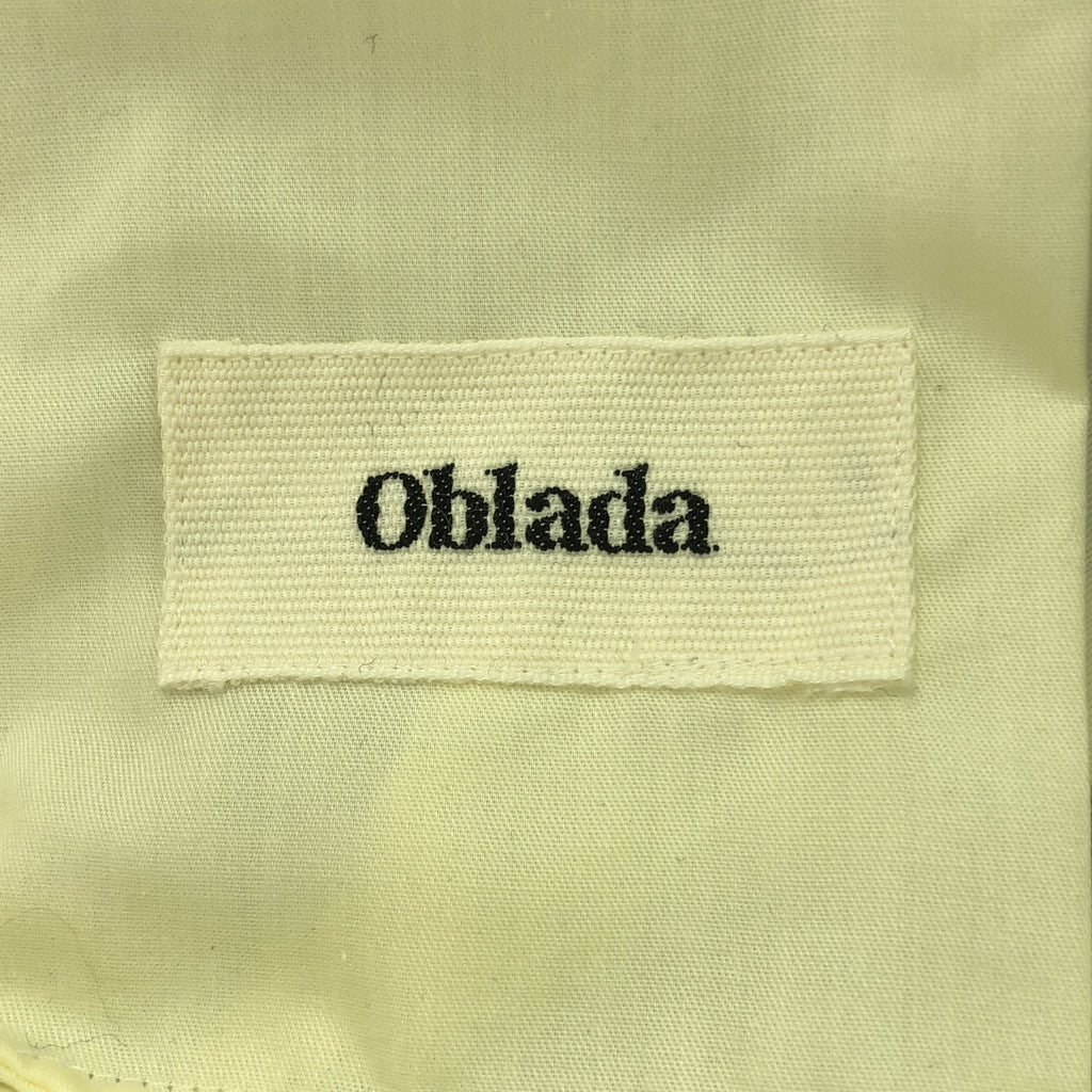 【美品】  oblada / オブラダ | OFFICERS PANTS オフィサー パンツ | 27 | ネイビー | レディース
