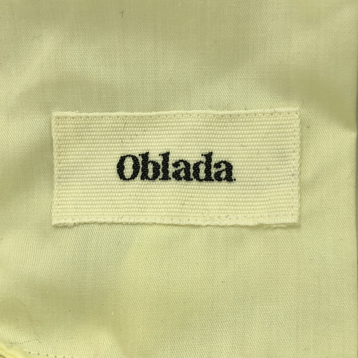 【美品】  oblada / オブラダ | OFFICERS PANTS オフィサー パンツ | 27 | ネイビー | レディース