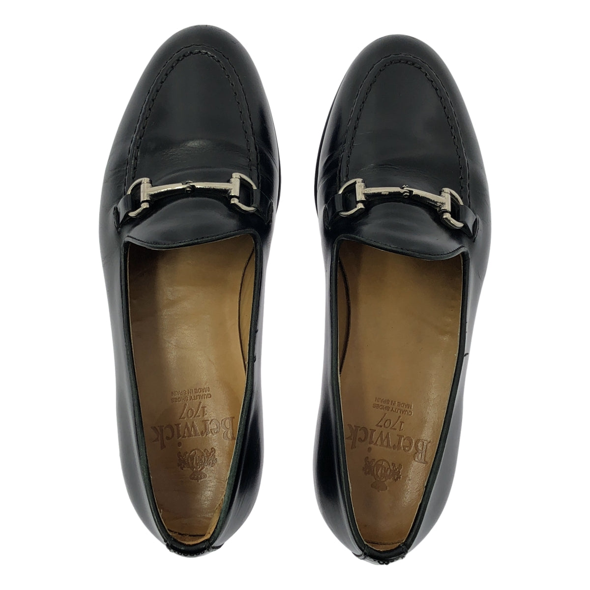 Berwick | 塗層皮革馬銜扣樂福鞋 (5178ROSGBK) | 40碼 | 黑色 | 男款