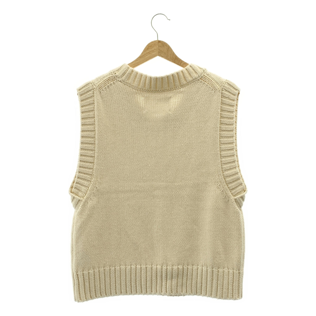 MHL. / 엠에이치엘 마가렛 하웰 | 2024SS | COARSE COTTON LINEN 니트 베스트 | 2 |