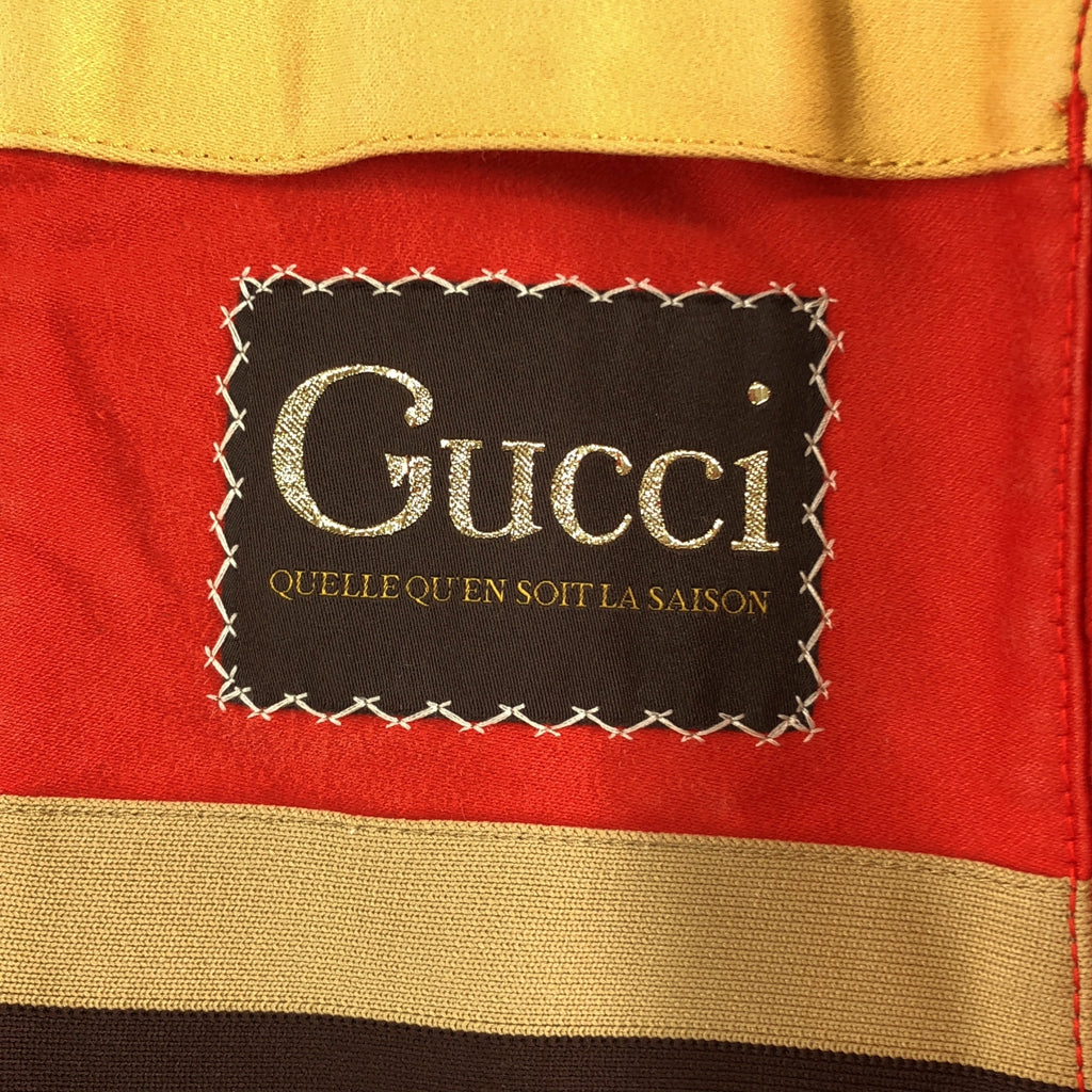 GUCCI / グッチ | 2020SS | コットン ロゴ カラーブロック ジャケット | 48 | メンズ