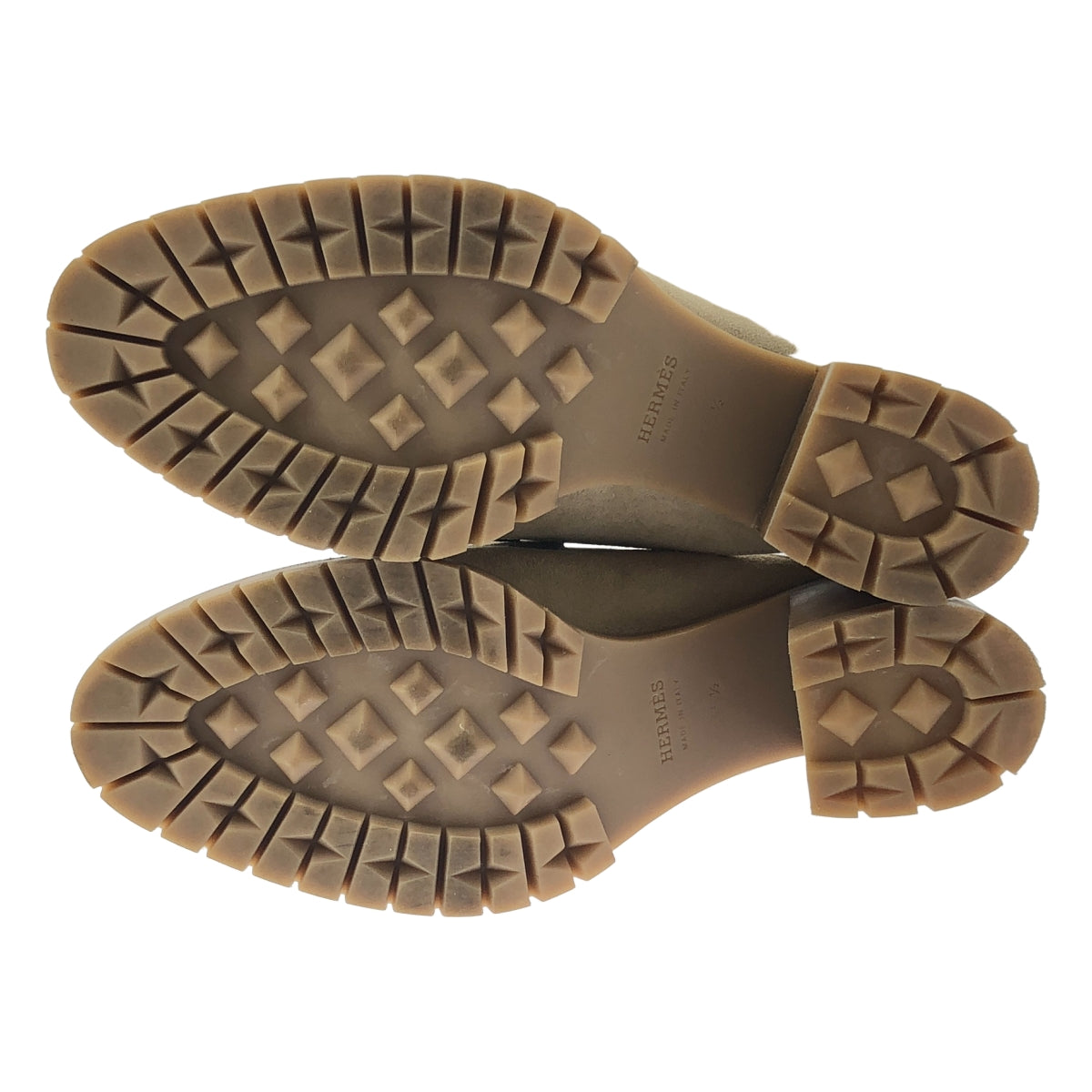 HERMES / 헤르메스 | H 로고 플로르 콘스탄스 뮬 샌들 | 35 1/2 | 베이지/실버 | 여성