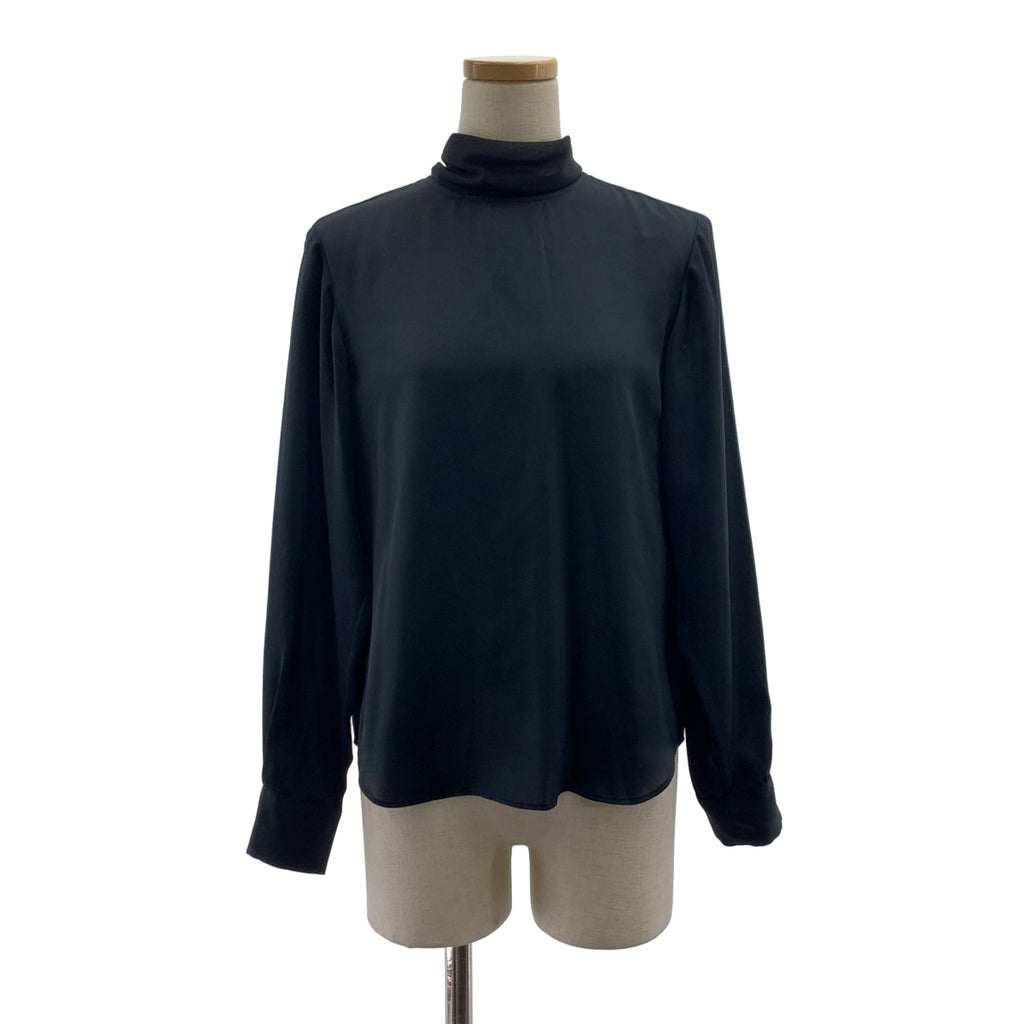 noir kei ninomiya / ノワールケイニノミヤ | 2018SS | タイ シアー シャツ ブラウス | XS | ブラック | レディース