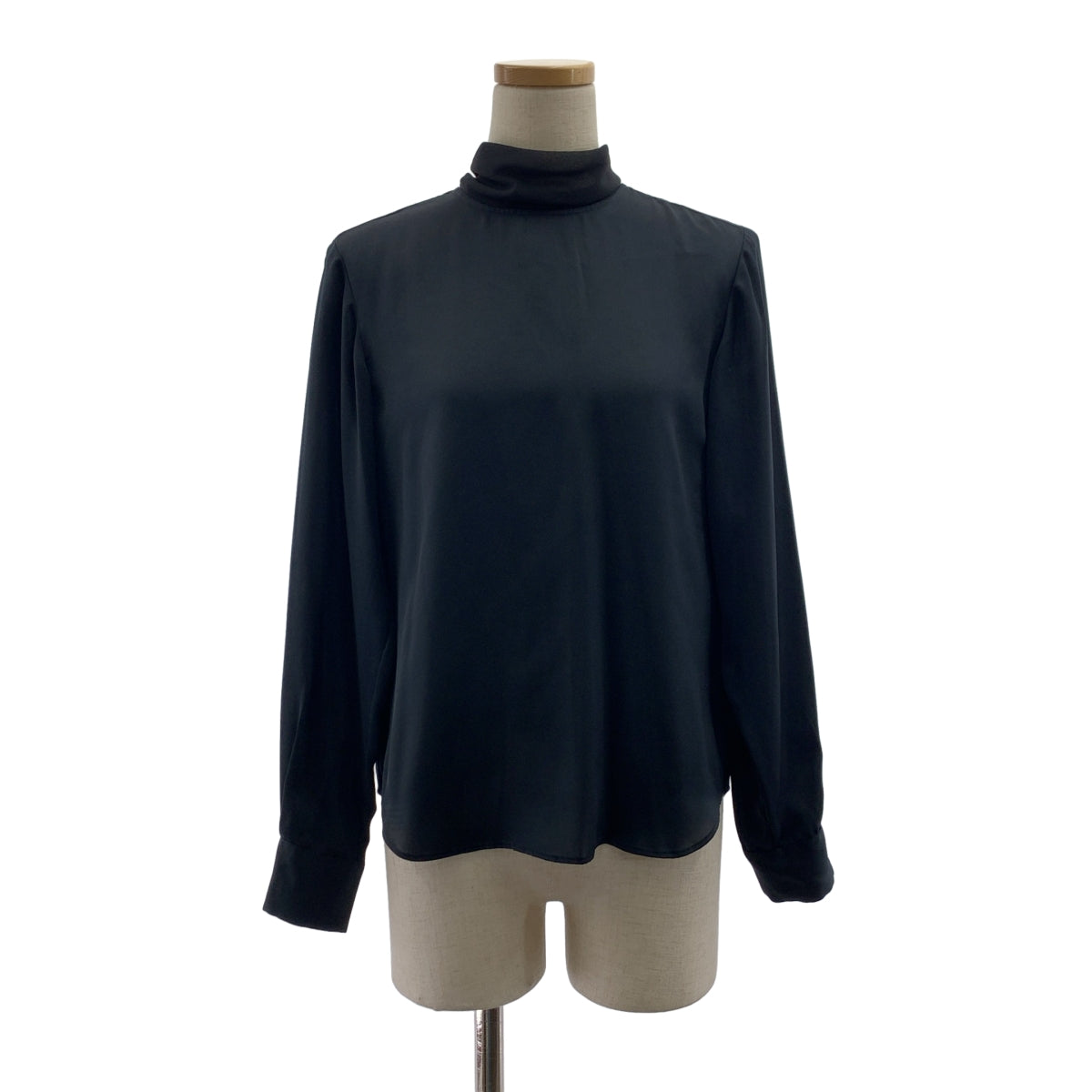 noir kei ninomiya / ノワールケイニノミヤ | 2018SS | タイ シアー シャツ ブラウス | XS | ブラック | レディース