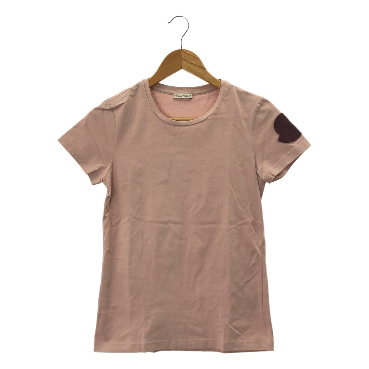 MONCLER / モンクレール | GIROCOLLO SS T-SHIRT ロゴワッペン クルーネックTシャツ | XS | レディース