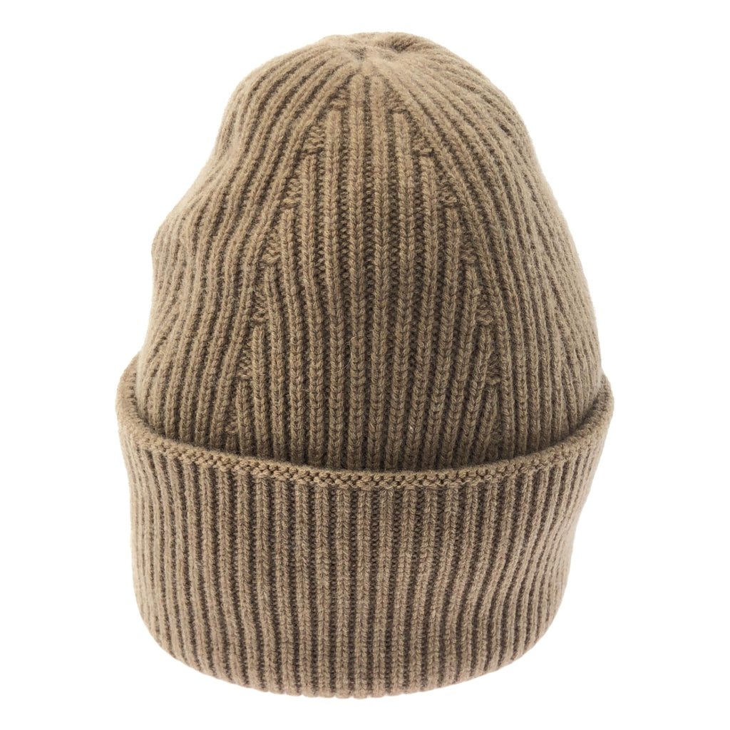 【新品】  L'Appartement / アパルトモン | LANEUS ラネウス / BEANIE カシミヤ ビーニー ニット帽 | F | キャメル | レディース