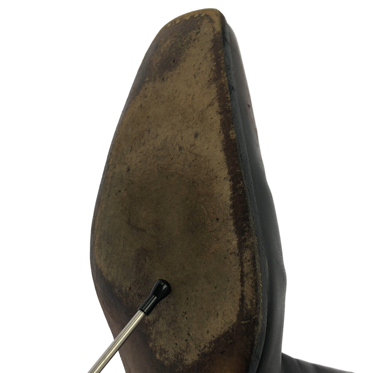 GERARD SENE / 제랄 세네 | 가죽 바이 컬러 사이드 고어 부츠 | 8 1/2 | 남성