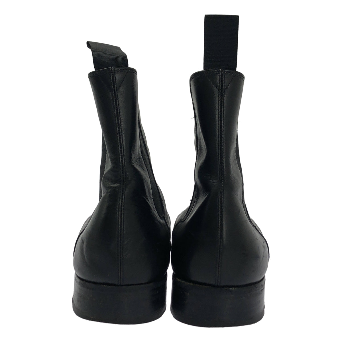 GERARD SENE / 제랄 세네 | 가죽 바이 컬러 사이드 고어 부츠 | 8 1/2 | 남성