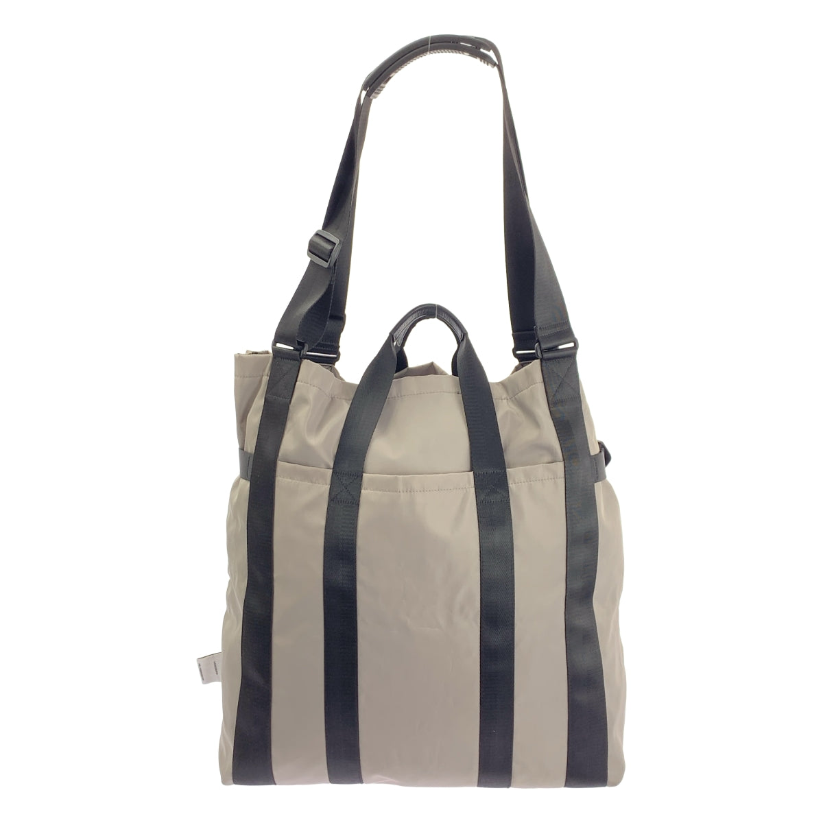 [近新] KISHIDAMIKI | 超大兩用手提包/單肩包 | 灰色 | 女款