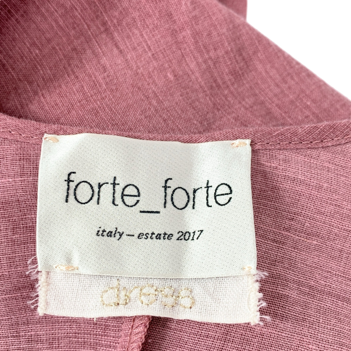 forte_forte / 포르테 포르테 | 린넨 V 넥 원피스 | 1 | 여성