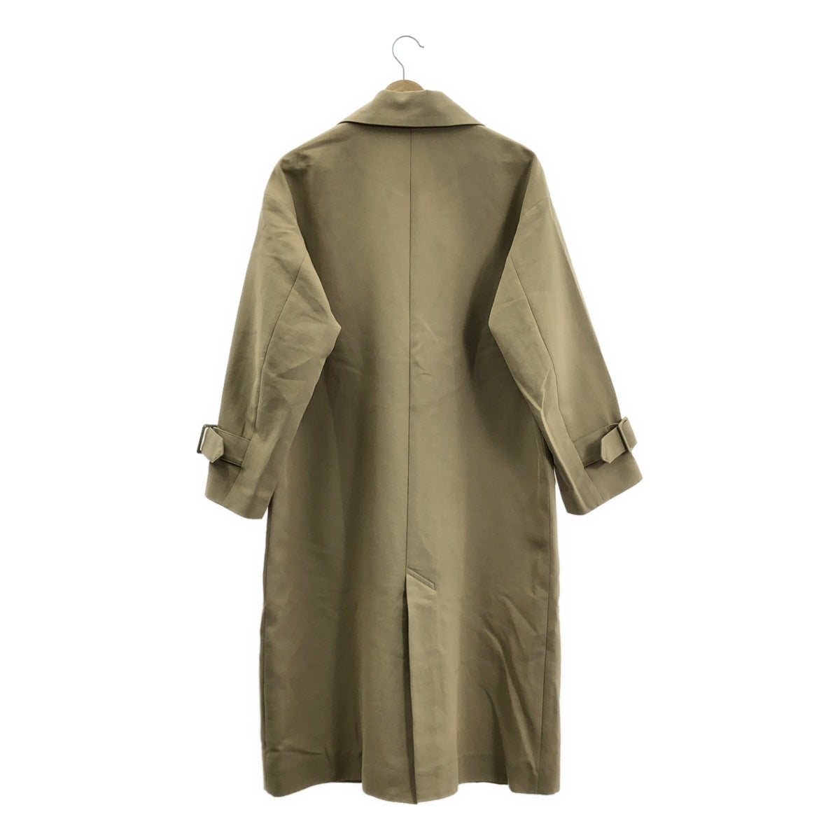 IENA / IENA | 棉雙交叉切斯特大衣 | 尺寸 38 | 米色 | 女款