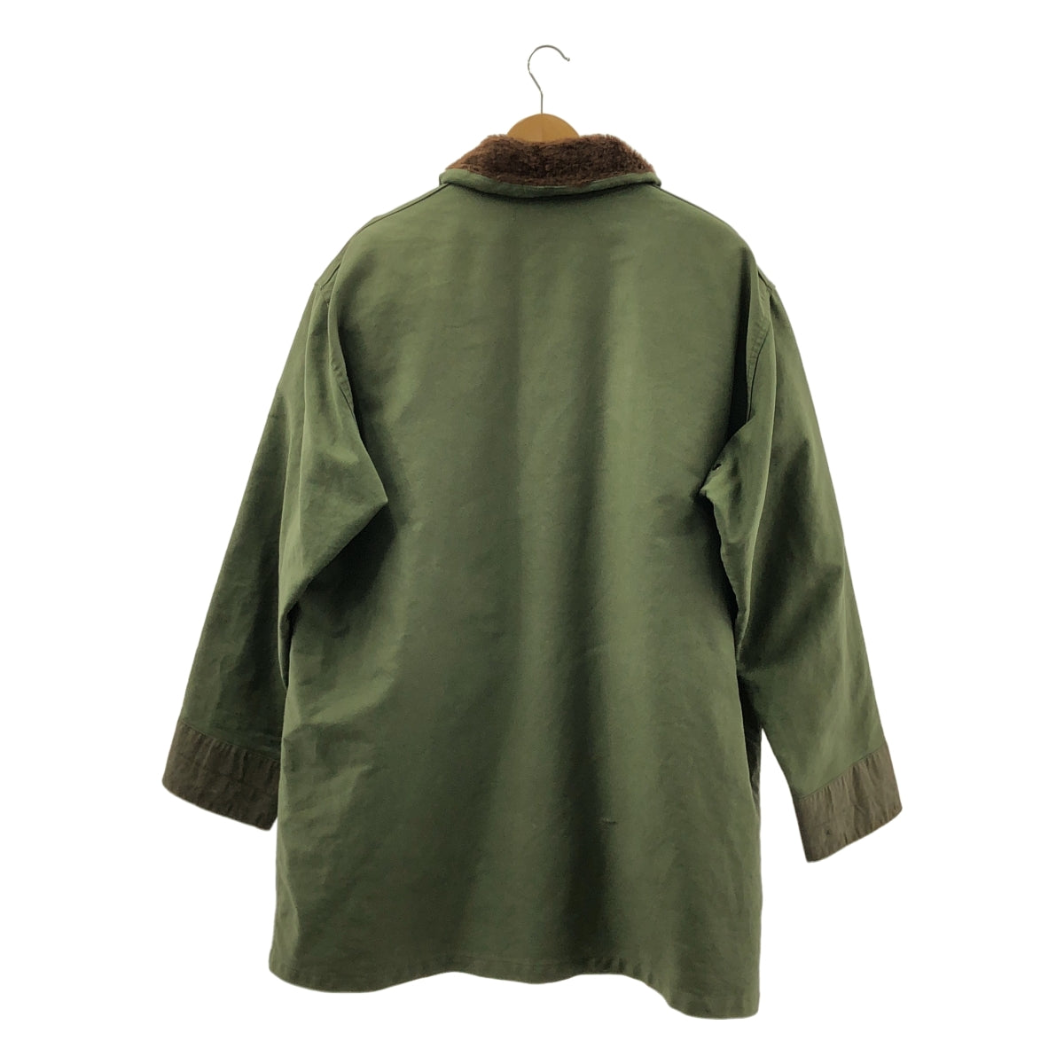 VINTAGE / 빈티지 헌 옷 | 60s FRENCH ARMY 프랑스군 ECLAIR 지퍼 뒤 보아 데크 재킷 롱 |