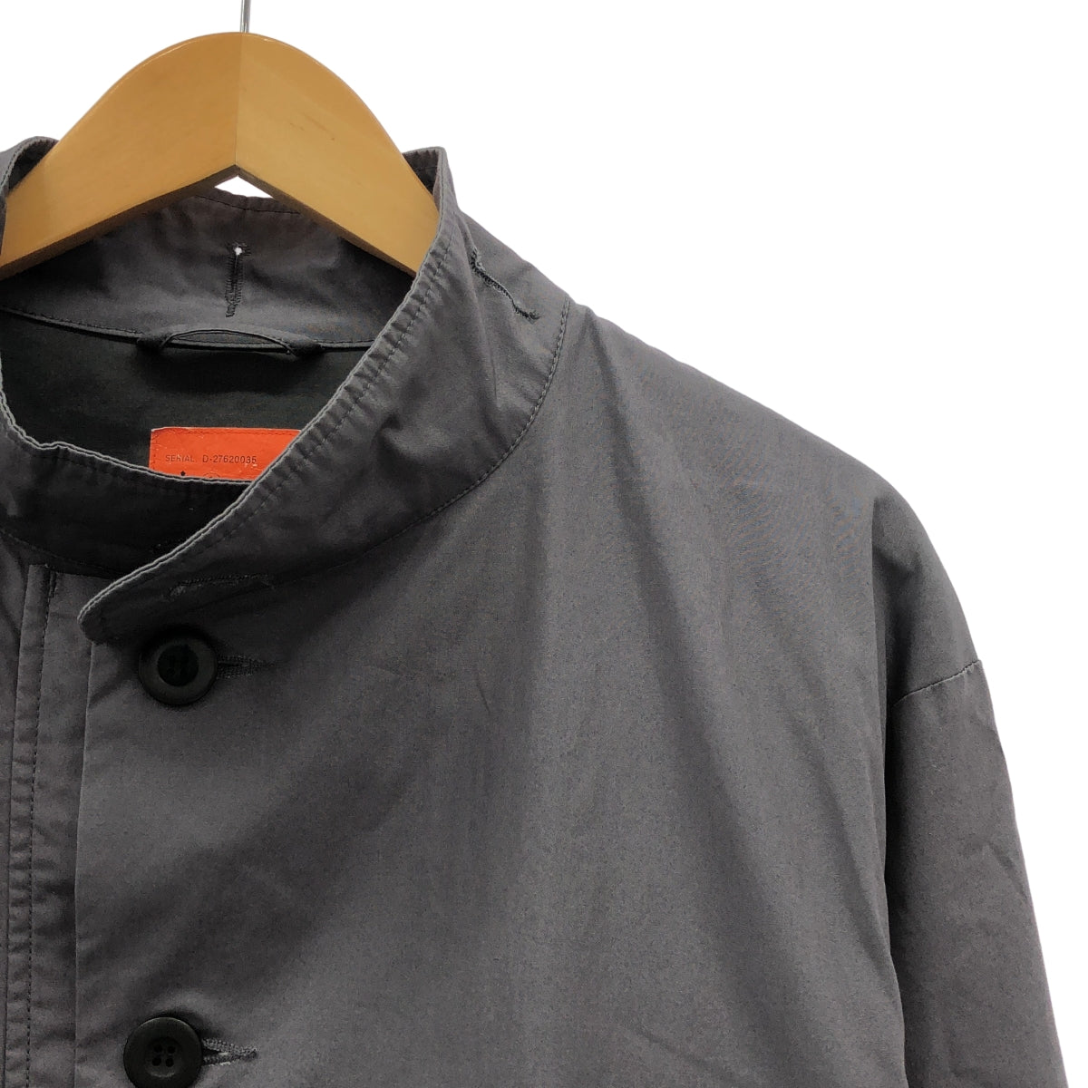 417 EDIFICE | 瑞典軍用雪地派克大衣 | S碼 | 灰色 | 男款