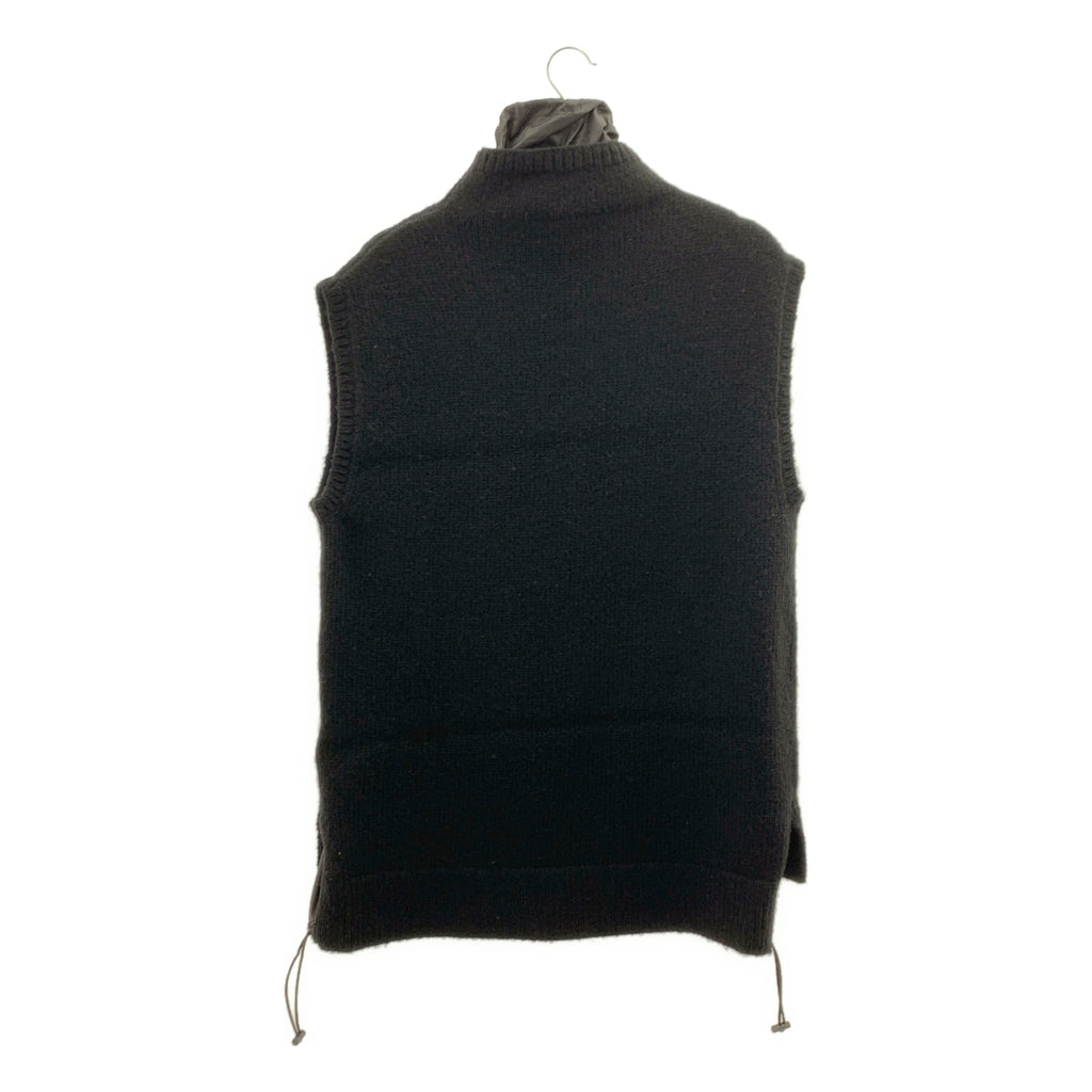 3.1 Phillip Lim / 쓰리원 필립 림 | 울 나일론 레이어드 하이넥 니트 베스트 | S | 남성