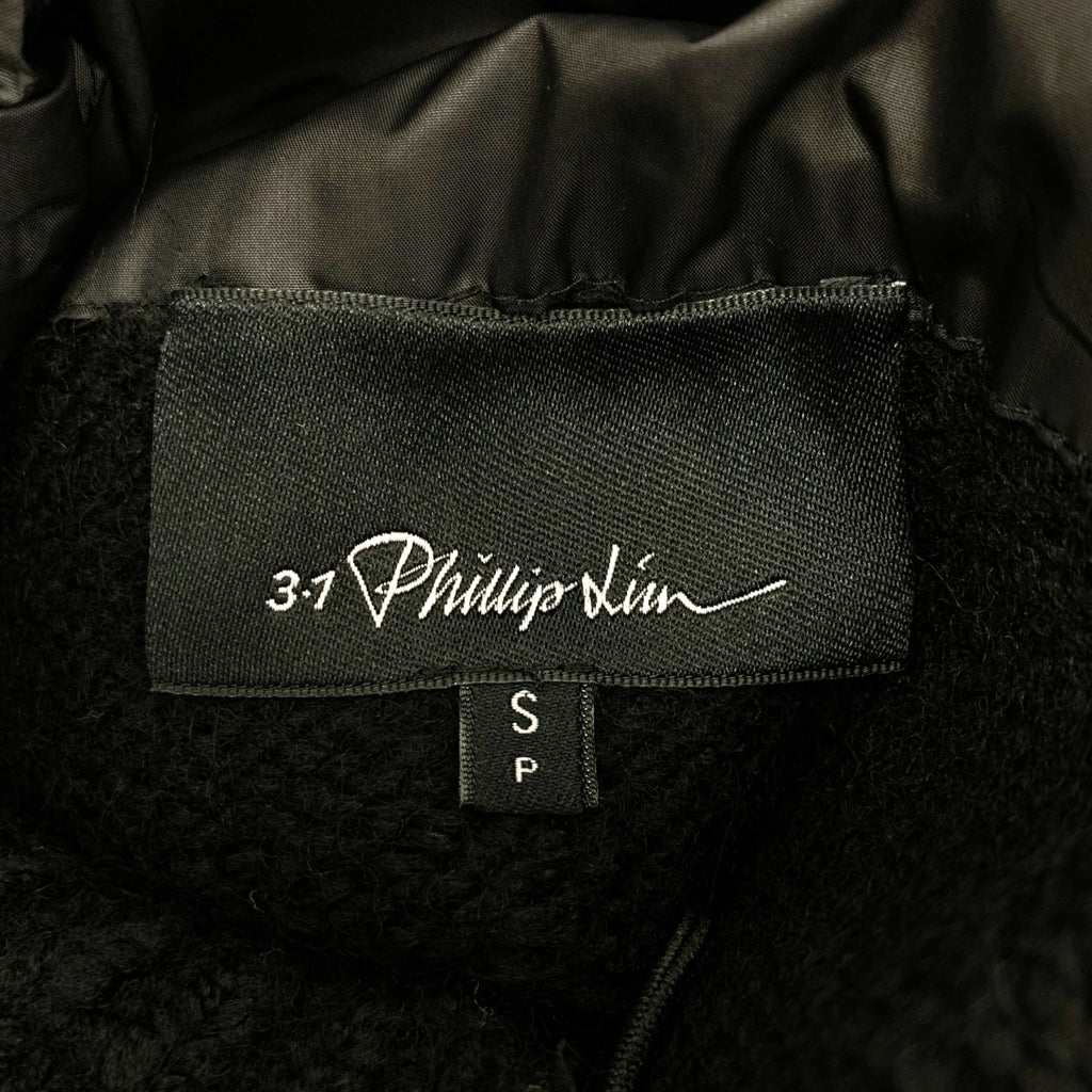 3.1 Phillip Lim / 쓰리원 필립 림 | 울 나일론 레이어드 하이넥 니트 베스트 | S | 남성