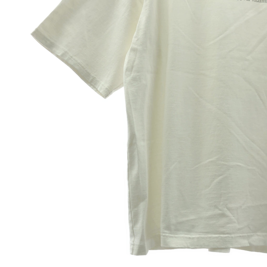 UNDER COVER  / アンダーカバー | 2023SS | BD天竺TEE VITAMIN C プリント 半袖 Tシャツ | 4 | ホワイト | メンズ