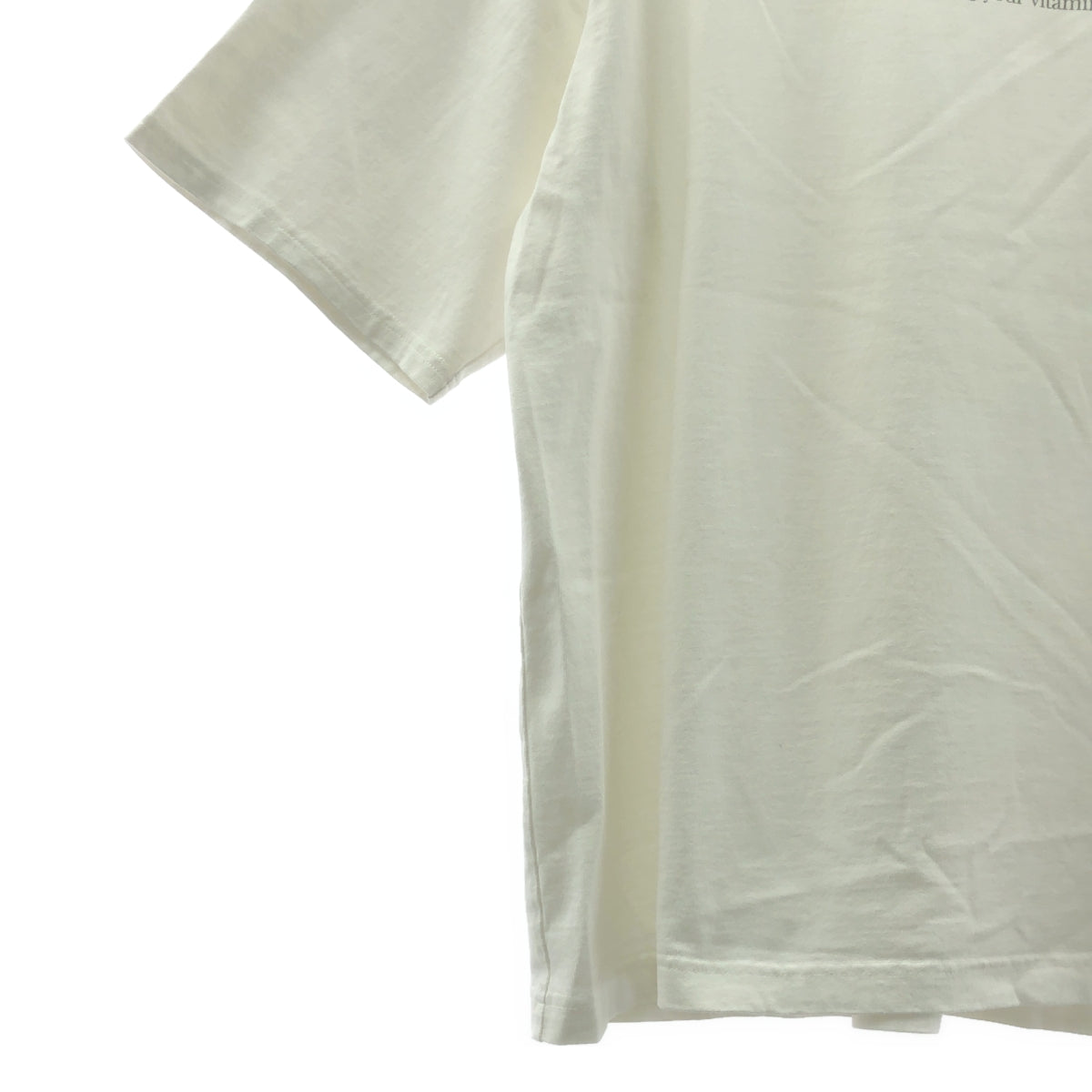 UNDER COVER  / アンダーカバー | 2023SS | BD天竺TEE VITAMIN C プリント 半袖 Tシャツ | 4 | ホワイト | メンズ