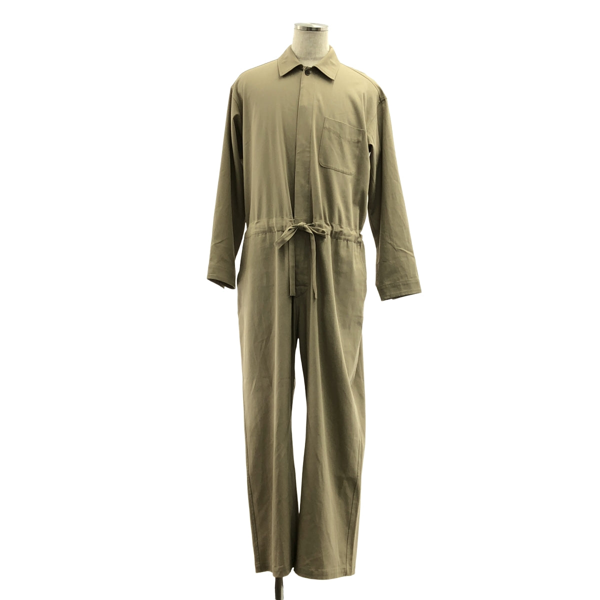 MARKAWARE / マーカウェア | 2025SS | ALL IN ONE ORGANIC VOILE YARN TWILL オールインワン パンツ | 2 | ベージュ | メンズ