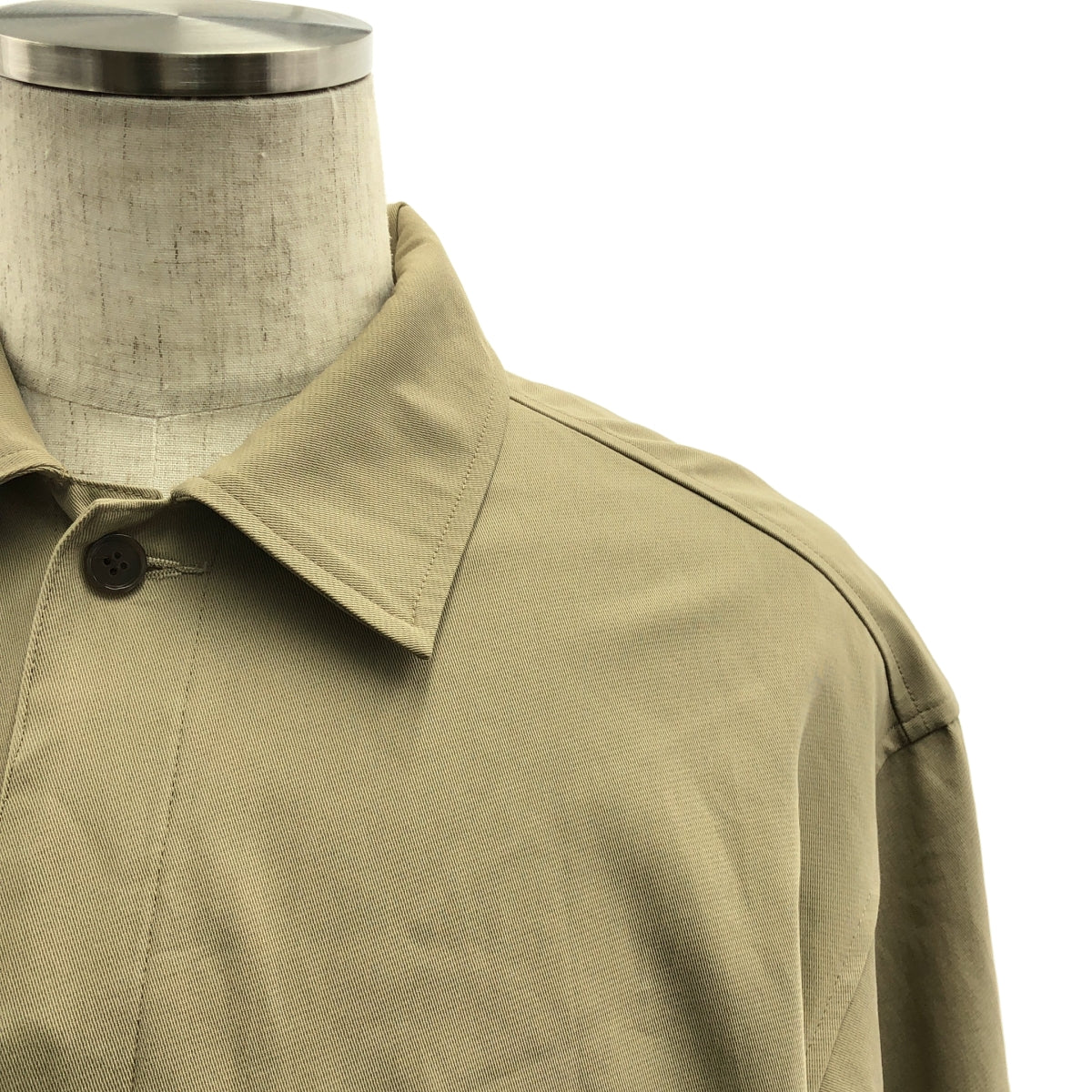 MARKAWARE / マーカウェア | 2025SS | ALL IN ONE ORGANIC VOILE YARN TWILL オールインワン パンツ | 2 | ベージュ | メンズ